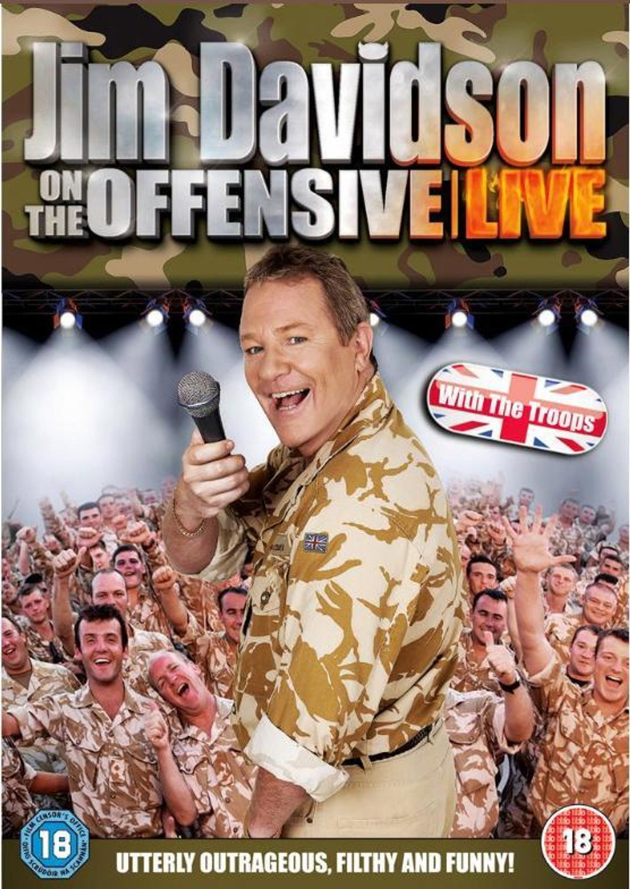 Jim Davidson: On The Offensive Backdrop