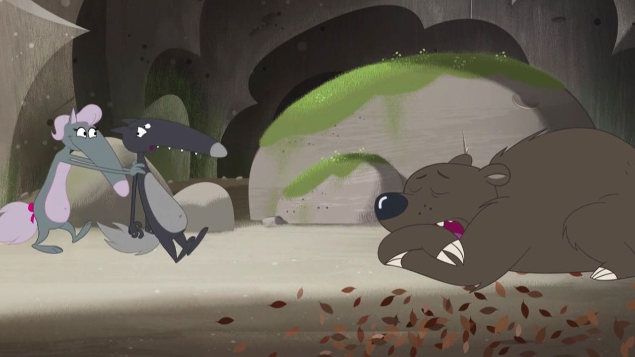 Loup — Le loup qui voulait être courageux