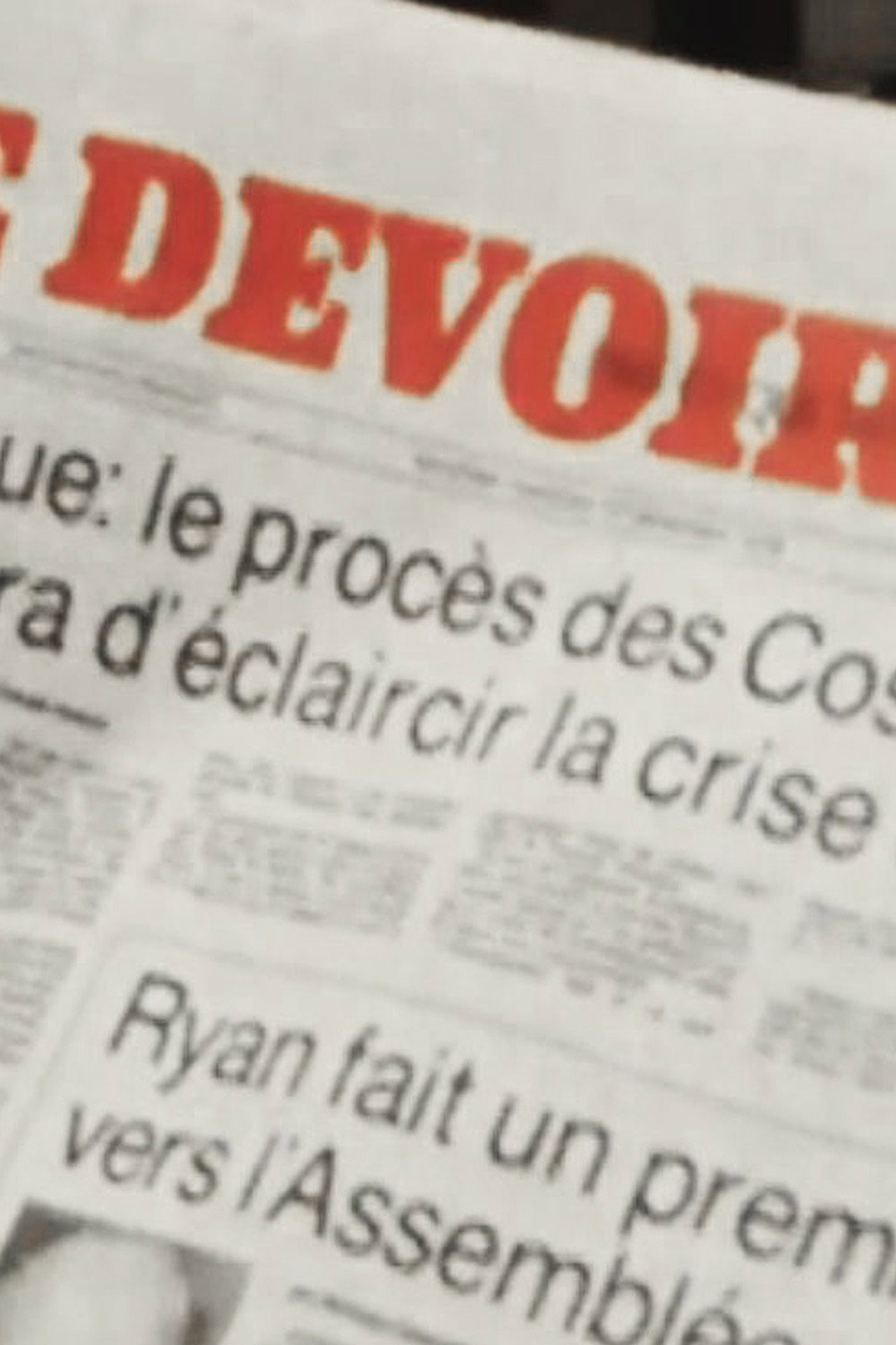 Feu l'objectivité filmaffisch