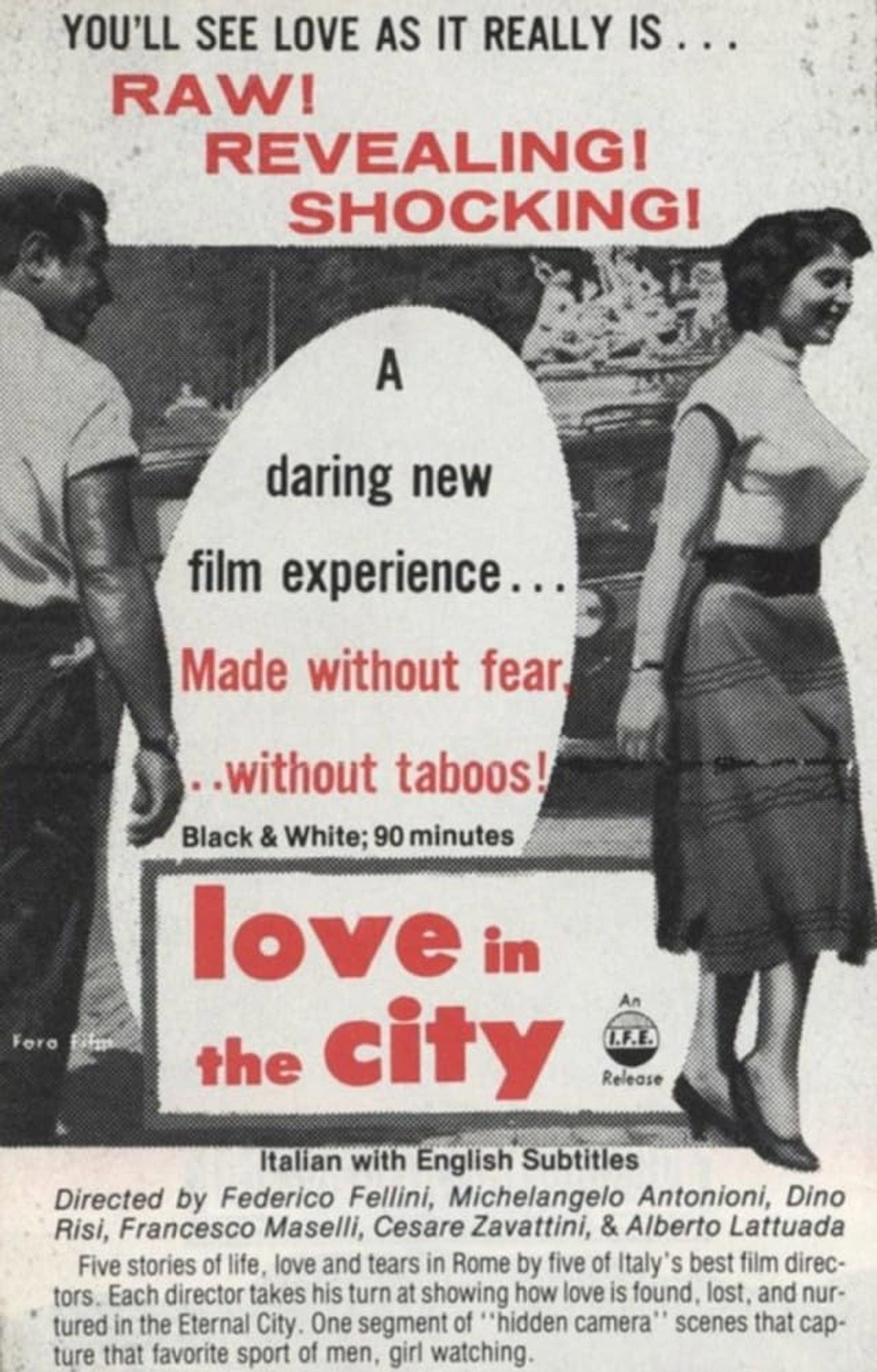 L'amore in città – plakát 4