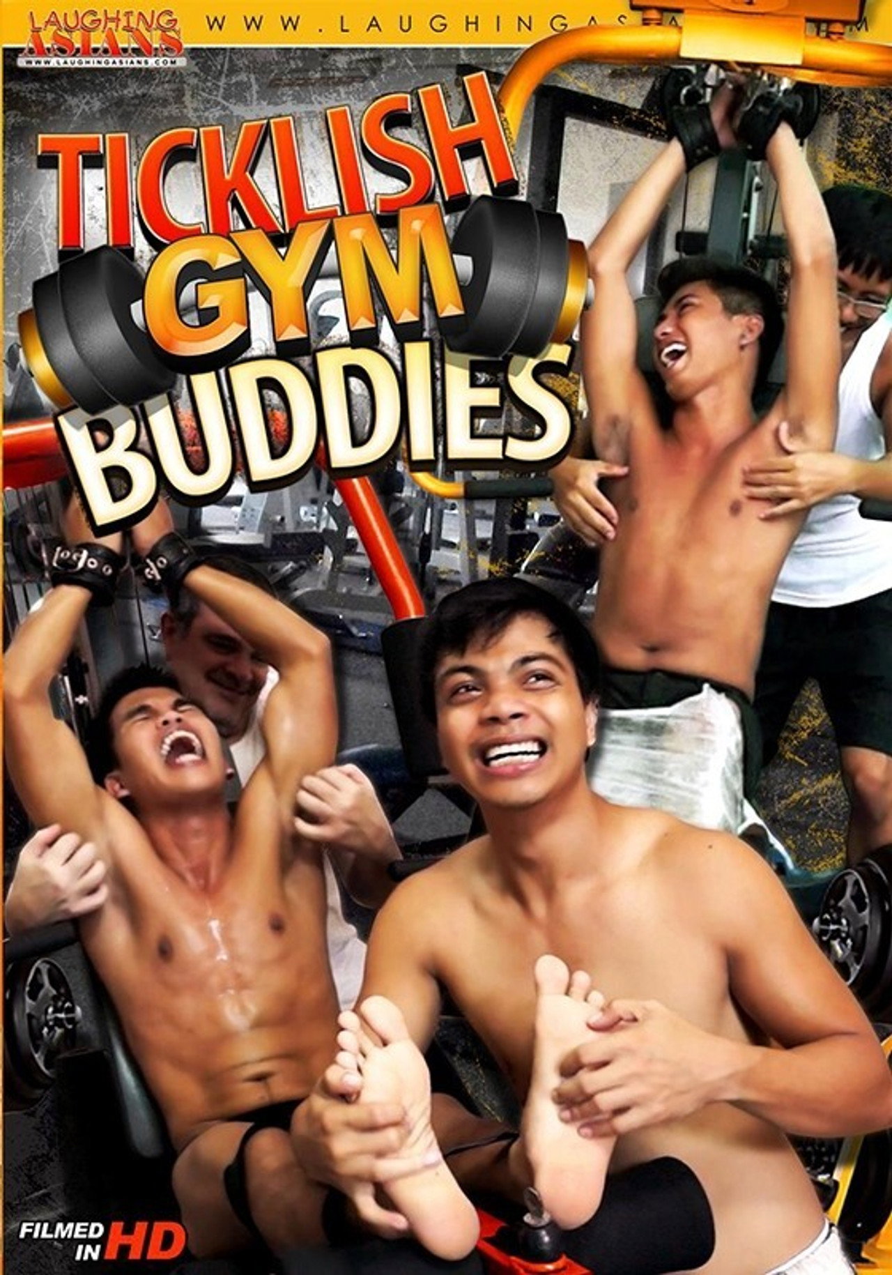 Ticklish Gym Buddies Backdrop