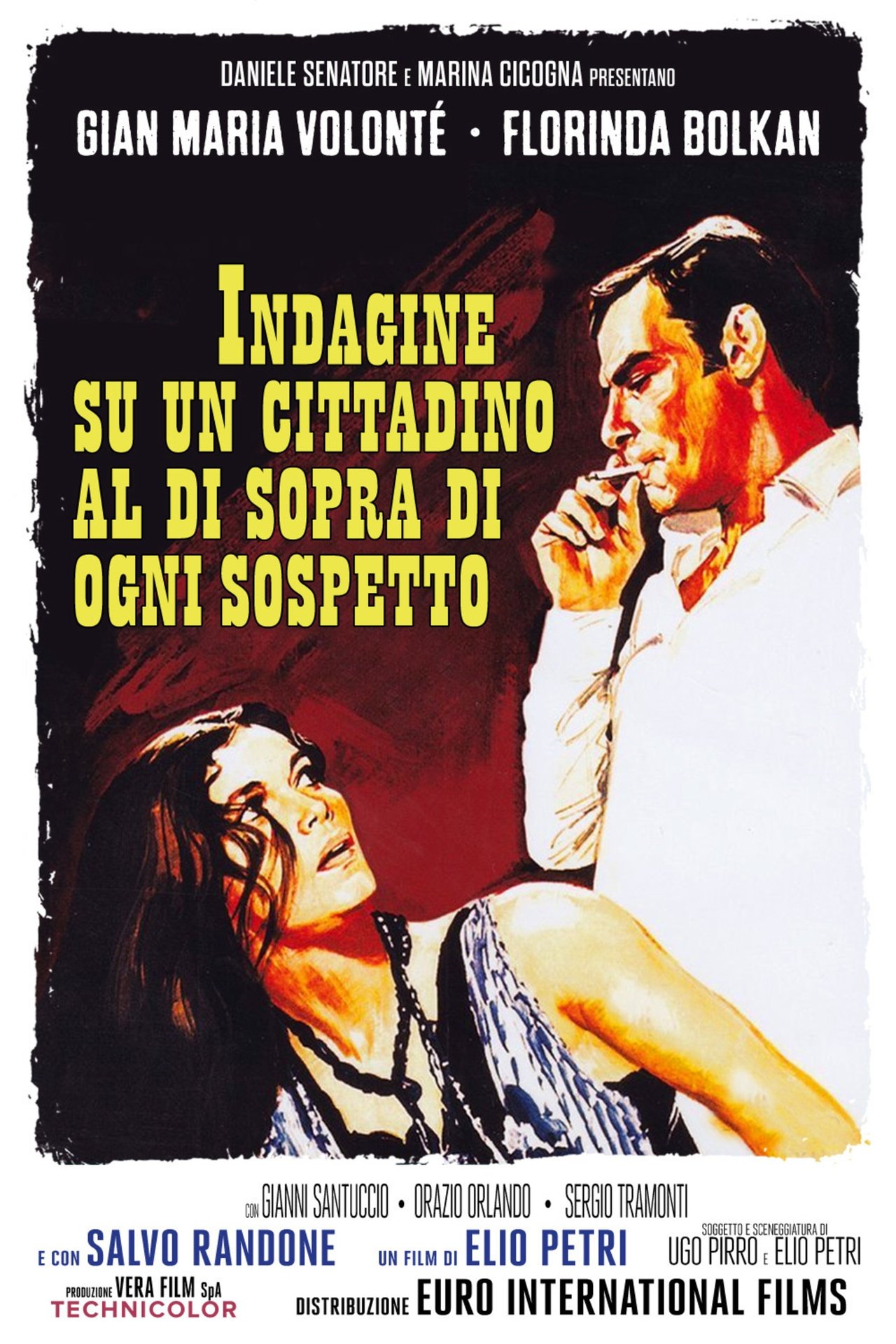 مشاهدة فيلم Investigation of a Citizen Above Suspicion مترجم بدون اعلانات - بوستر