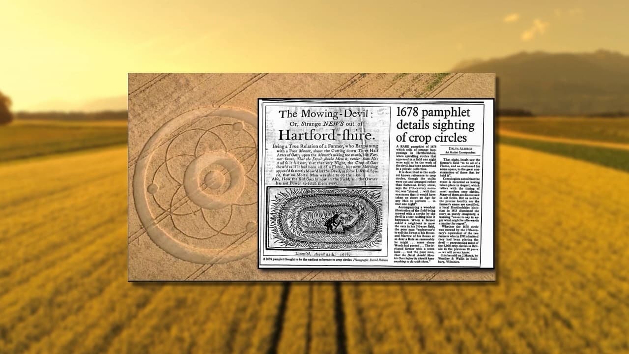 Crop Circle Realities Backdrop Image