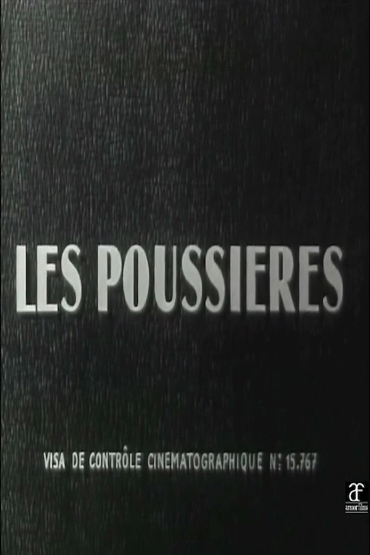 Les Poussières filmaffisch