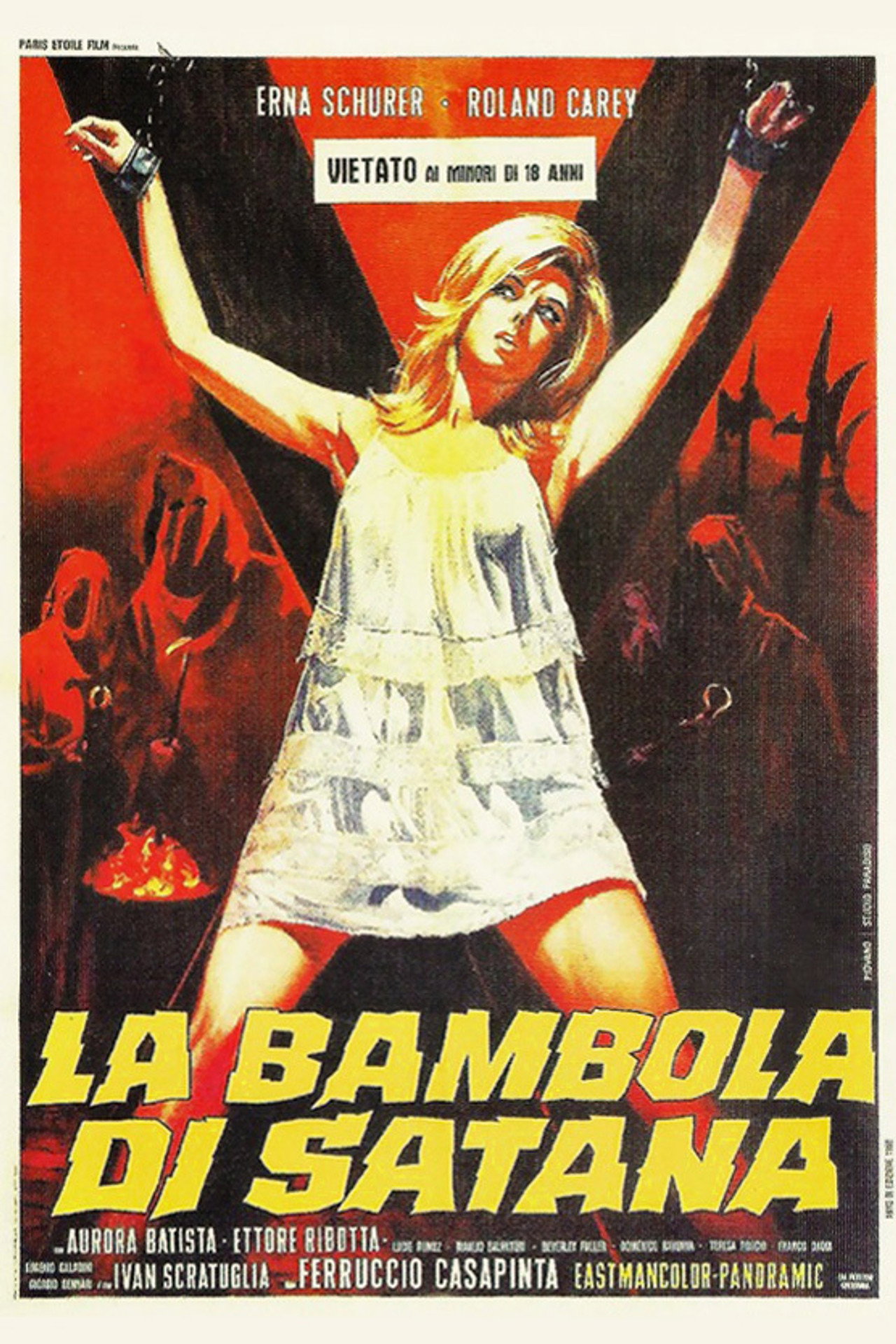 La bambola di Satana filmaffisch