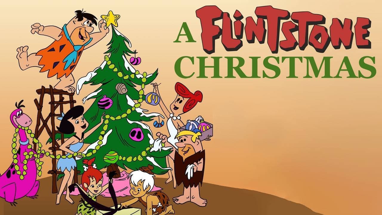 A Flintstone Christmas background