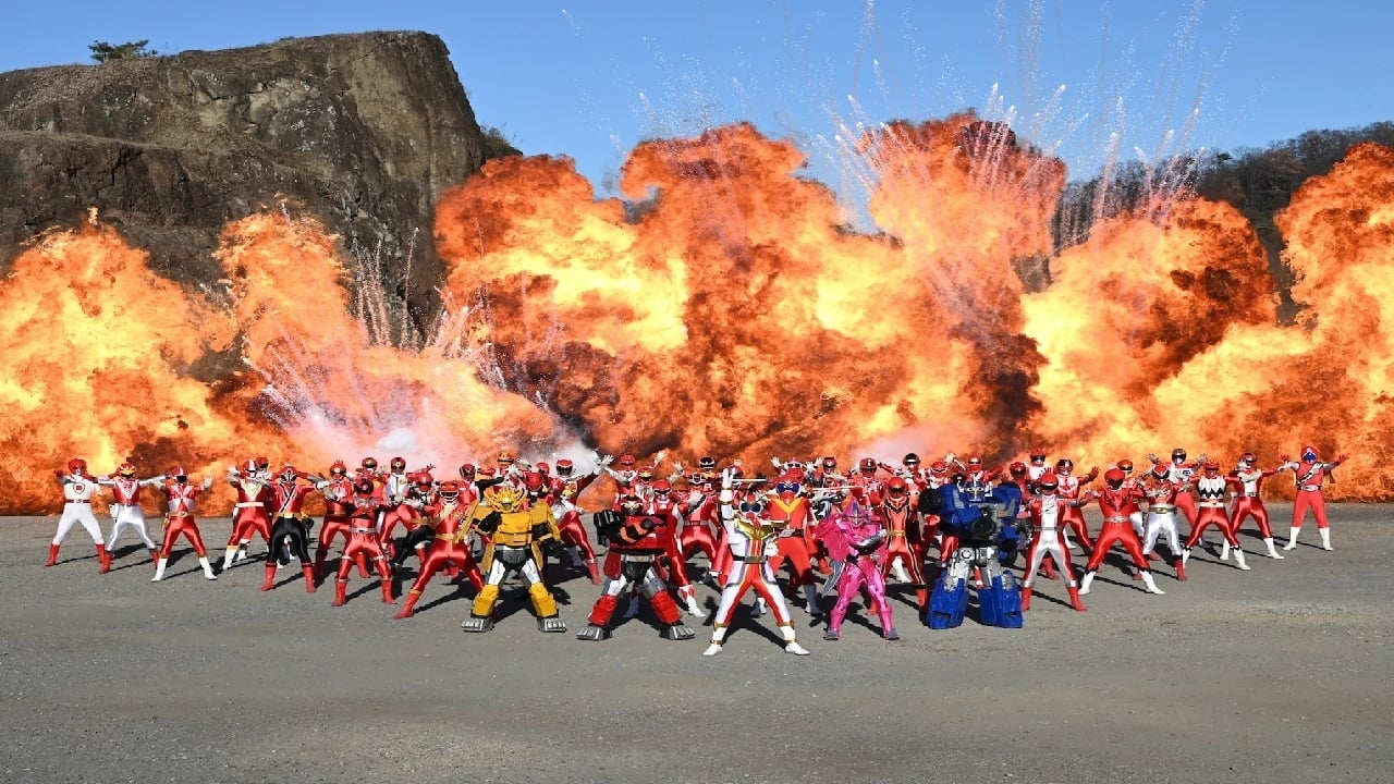 Kikai Sentai Zenkaiger The Movie: Red Battle! All Sentai Rally!! Backdrop Image