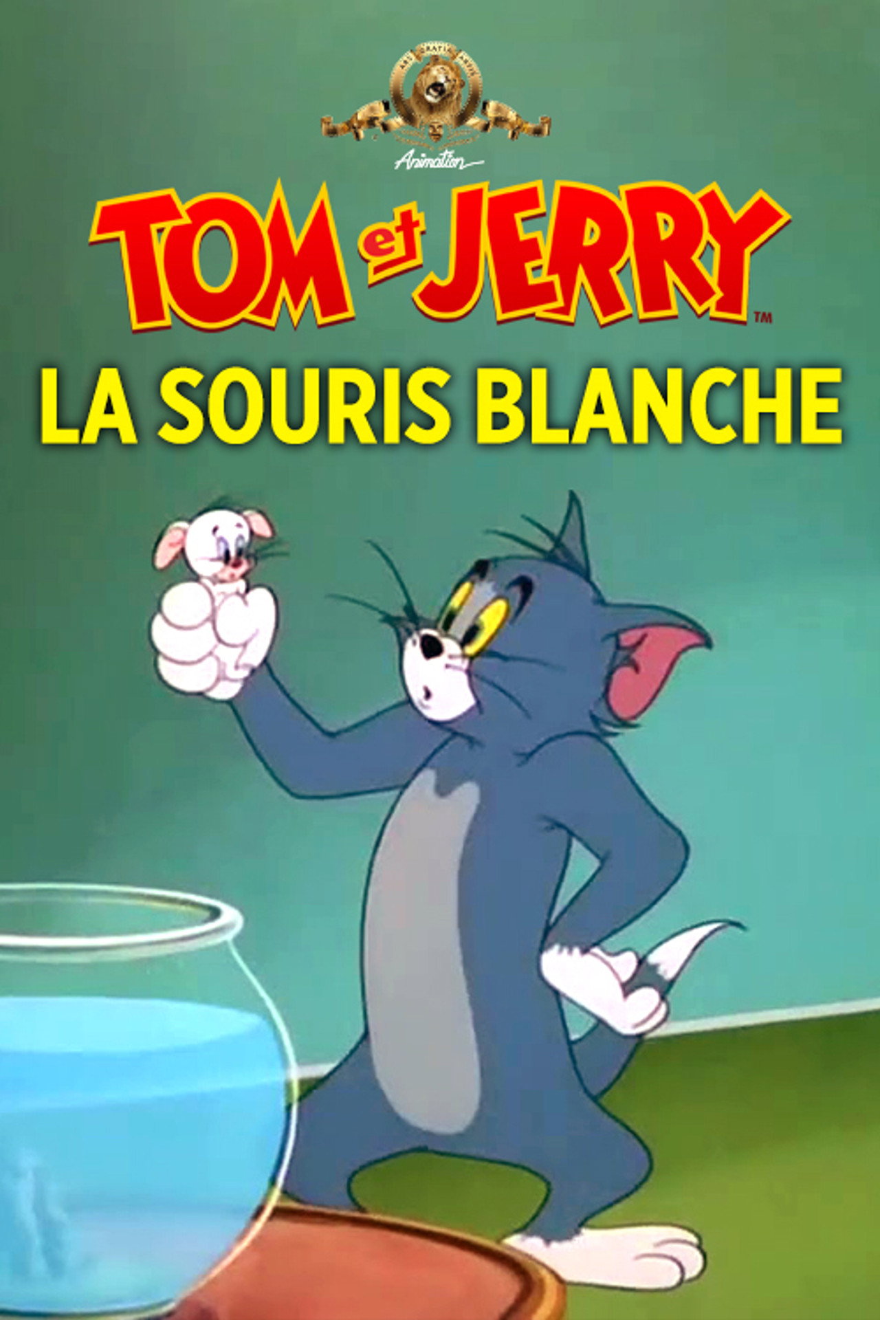 La souris blanche poster