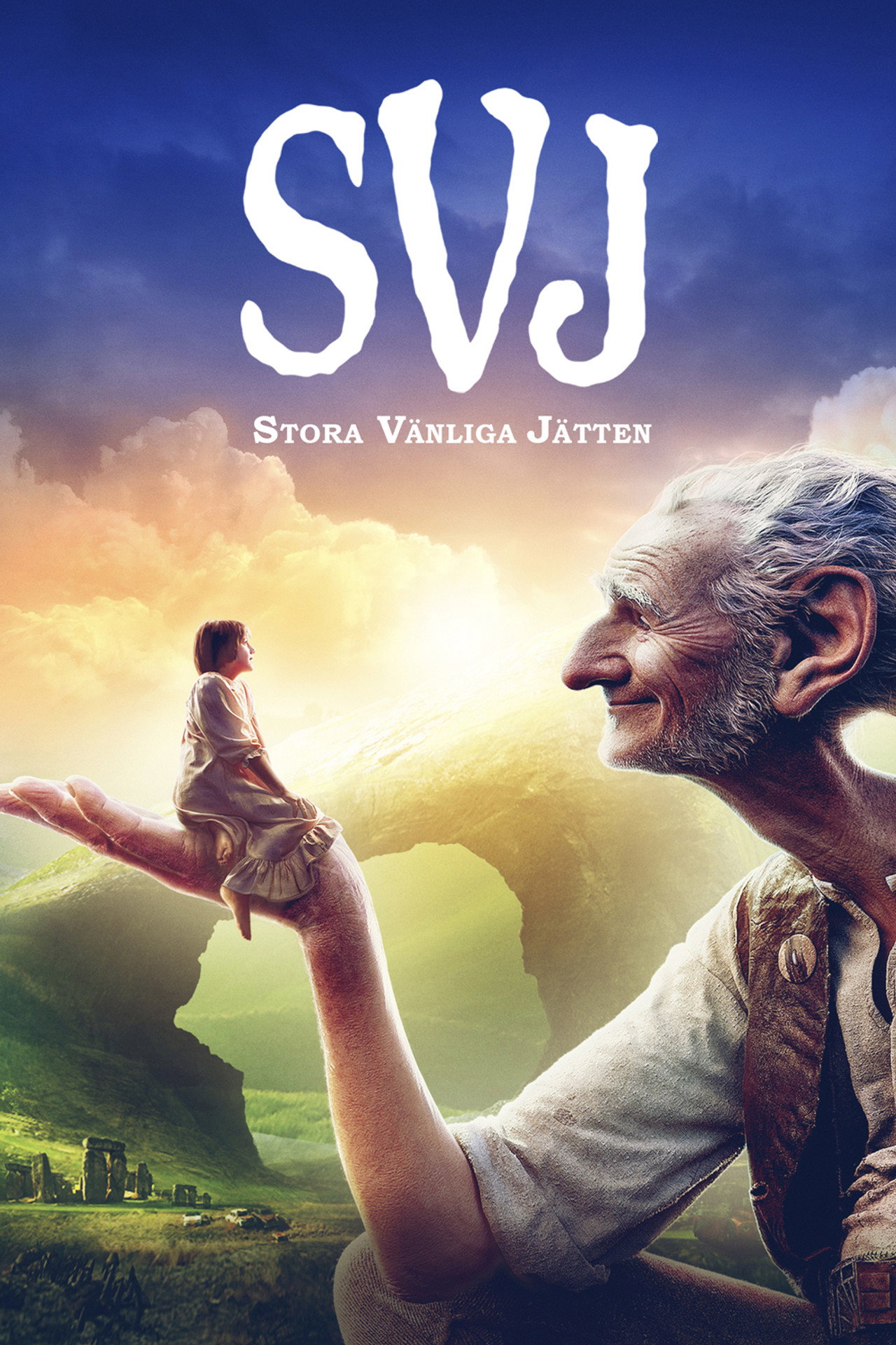 SVJ - Stora vänliga jätten filmaffisch