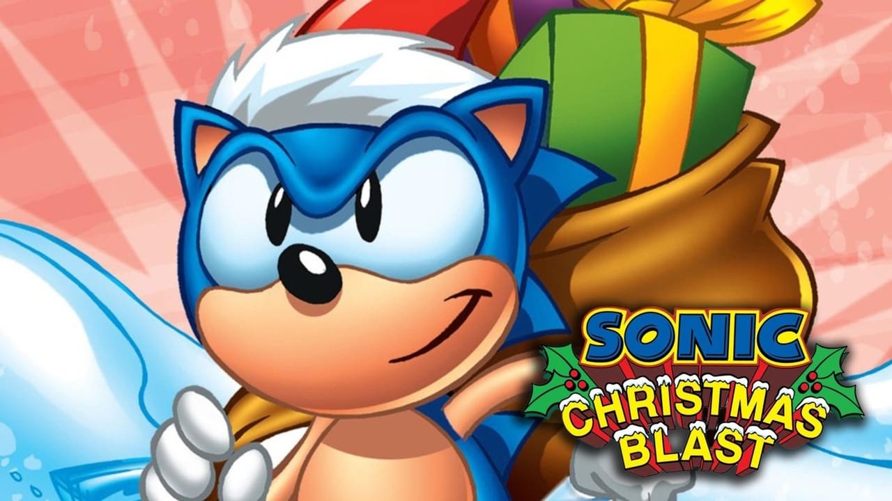 Sonic: Christmas Blast background