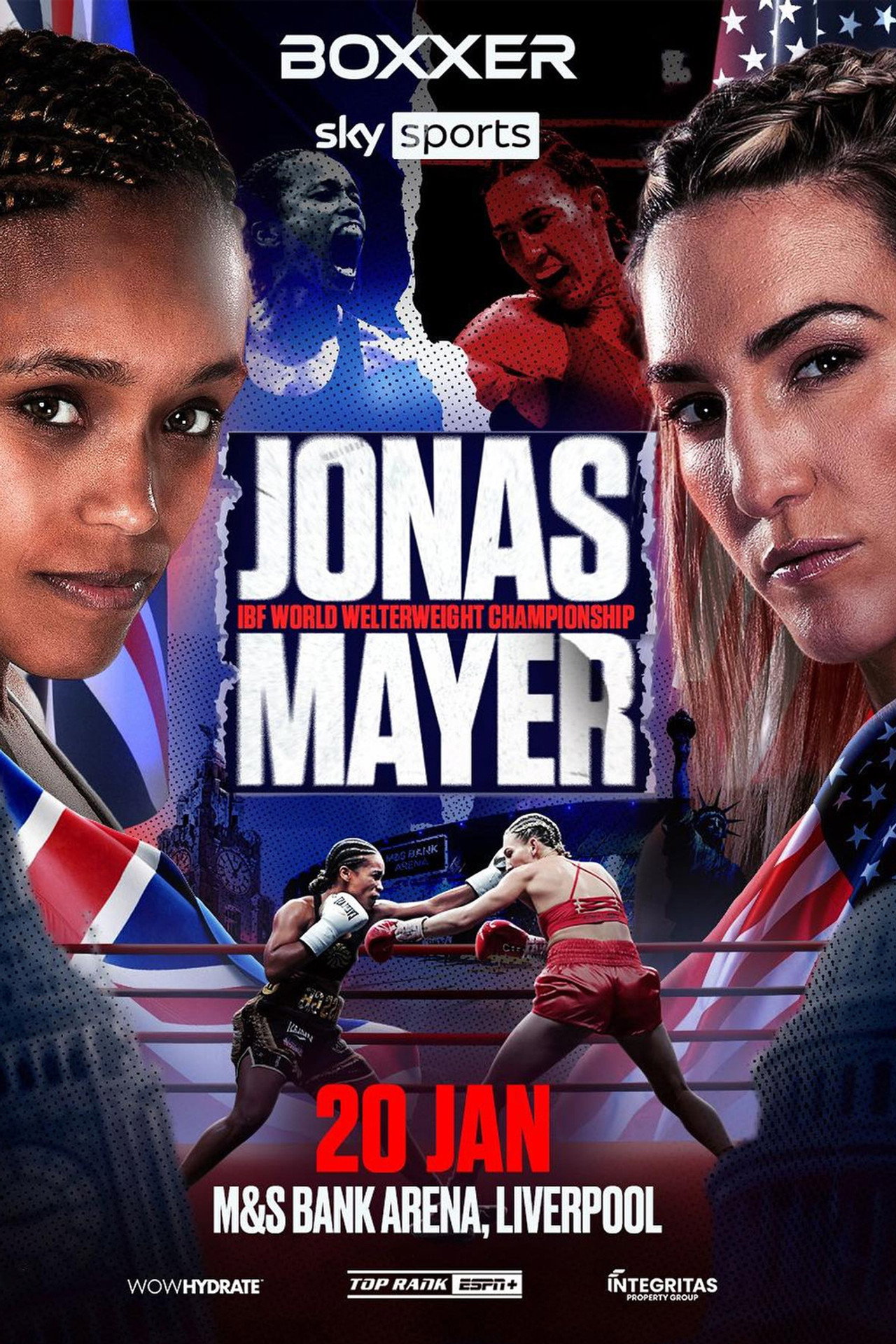 Natasha Jonas vs. Mikaela Mayer filmaffisch