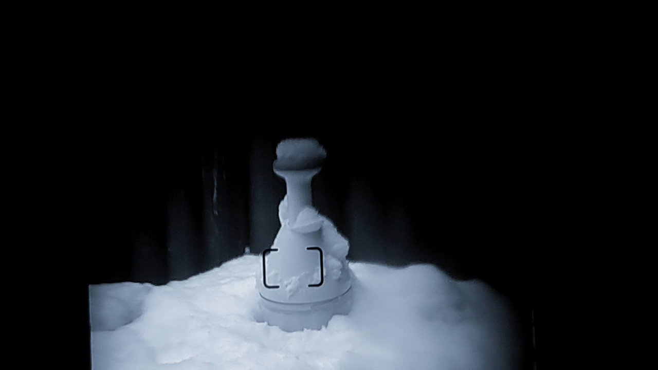 little snow