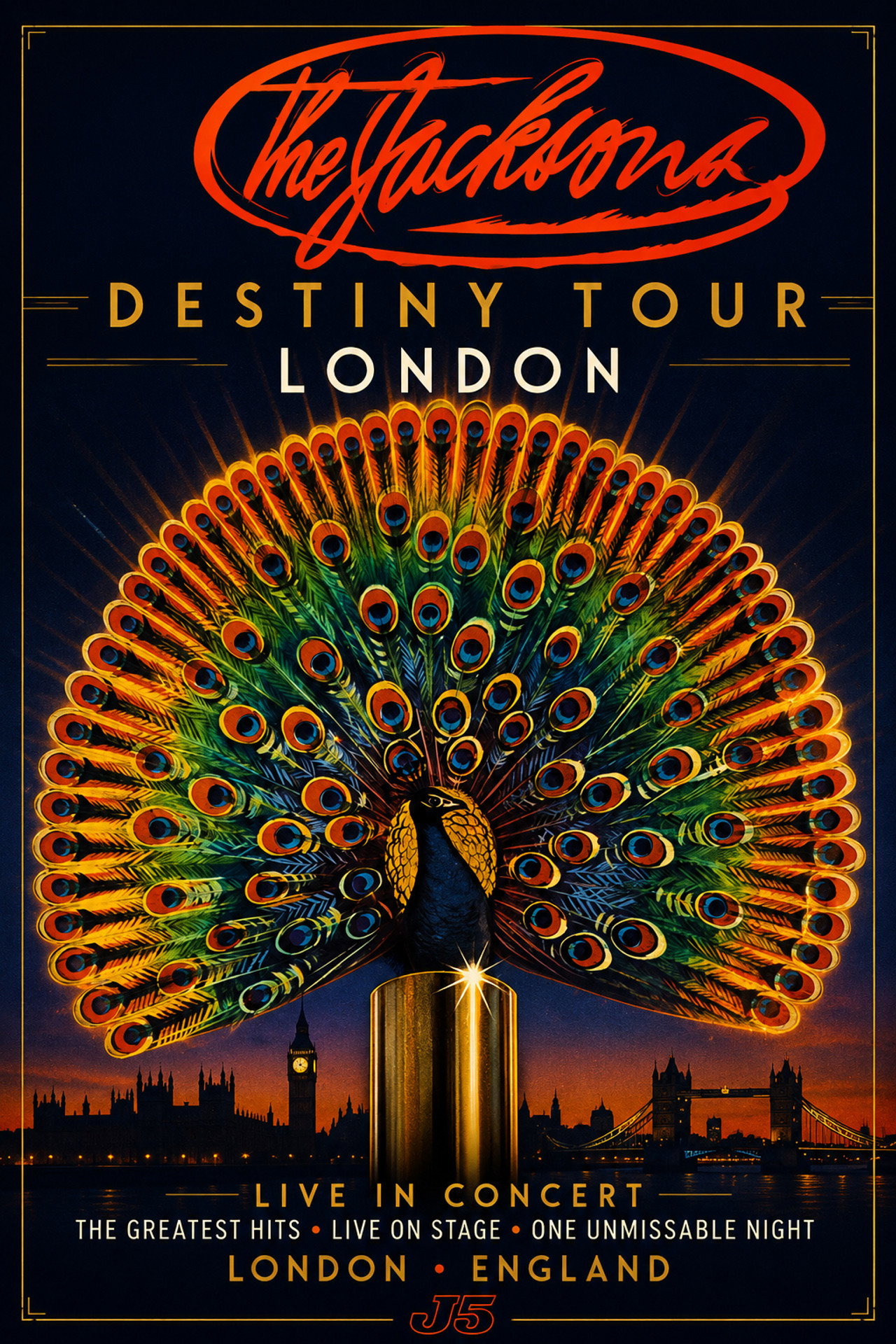 The Jacksons Live Destiny Tour - London