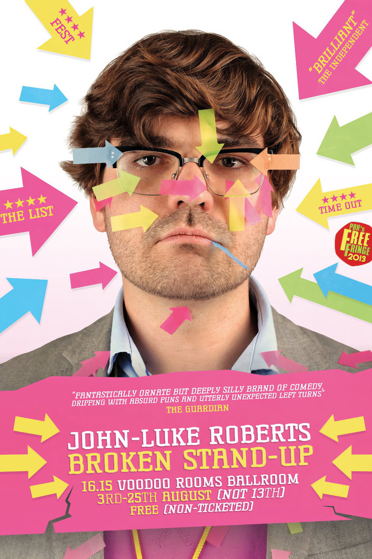 John-Luke Roberts: Broken Stand-up filmaffisch