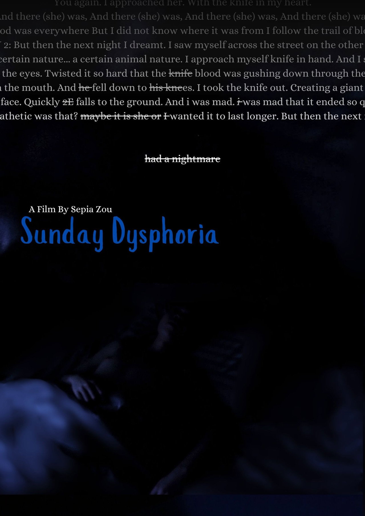 Sunday Dysphoria filmaffisch