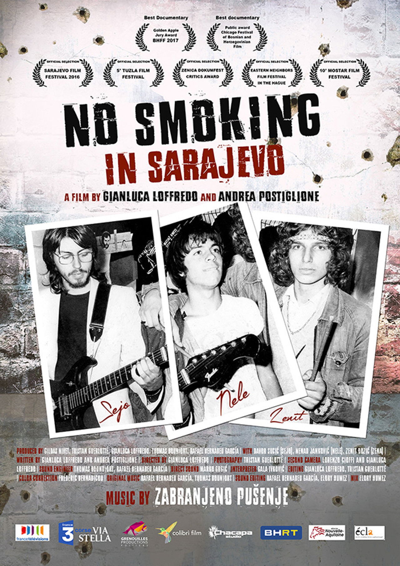 No Smoking in Sarajevo Backdrop