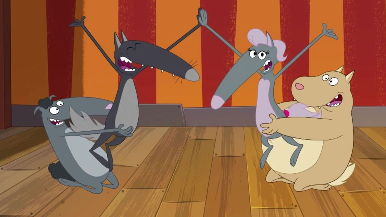 Loup — Le Loup qui voulait être acrobate