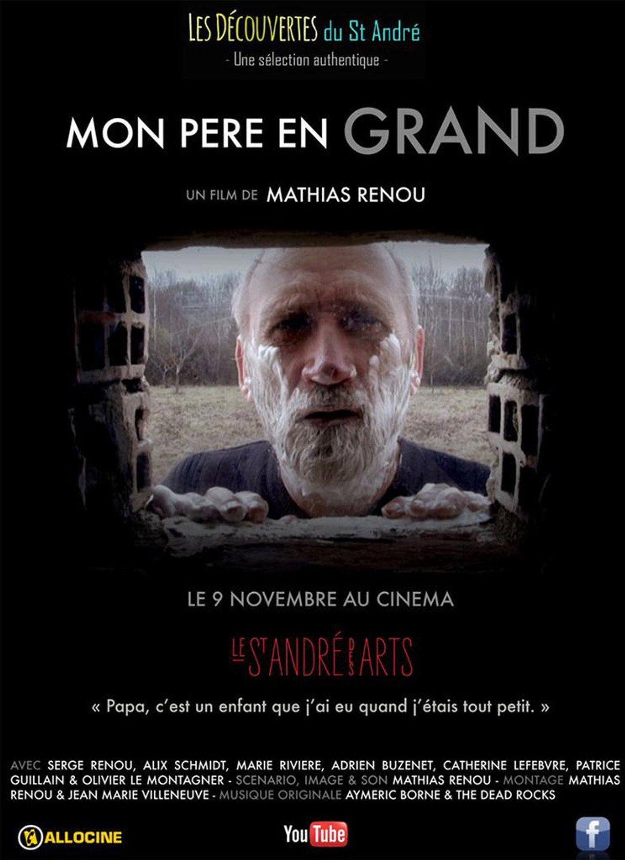Mon père en grand filmaffisch