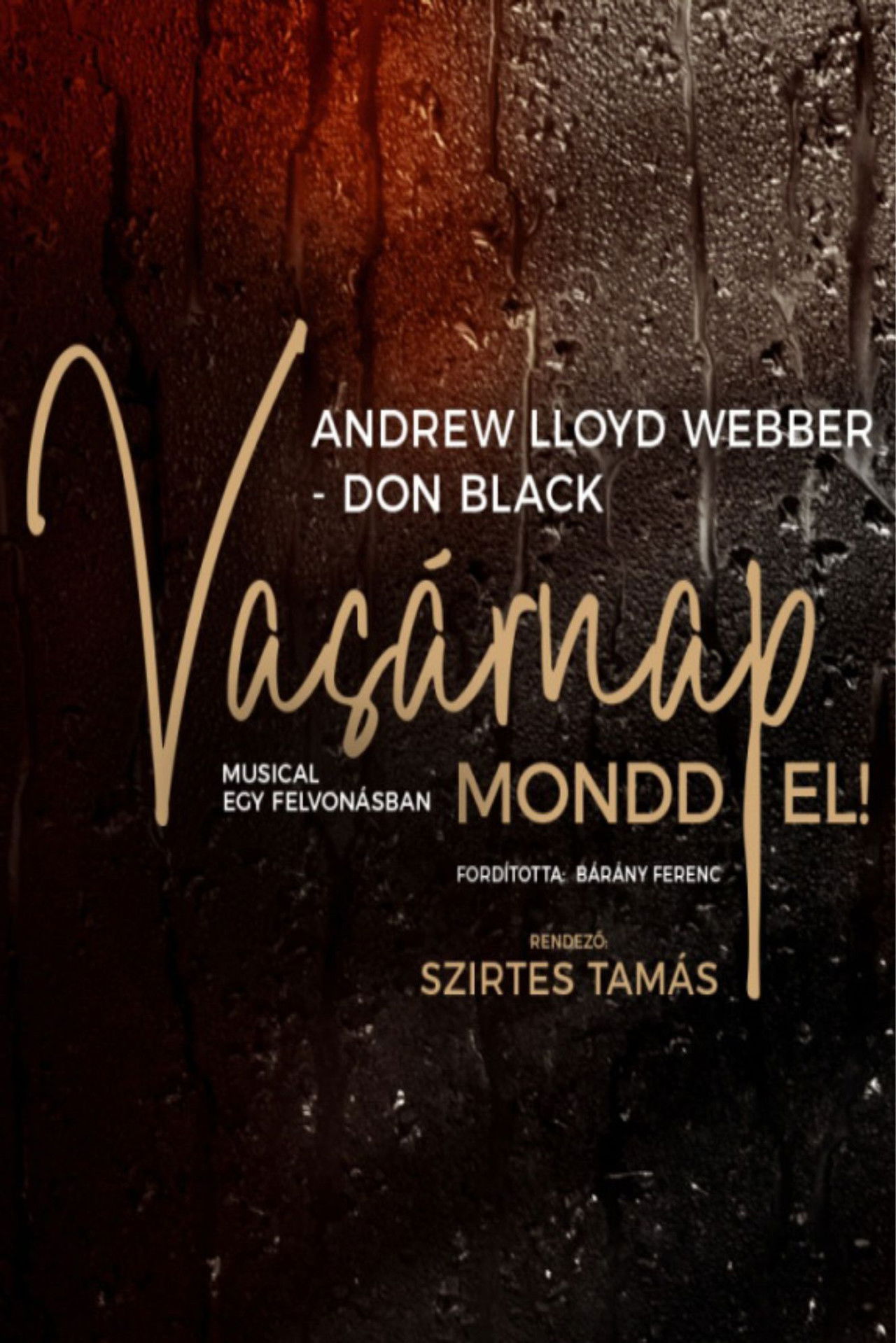 Tell Me on a Sunday Backdrop