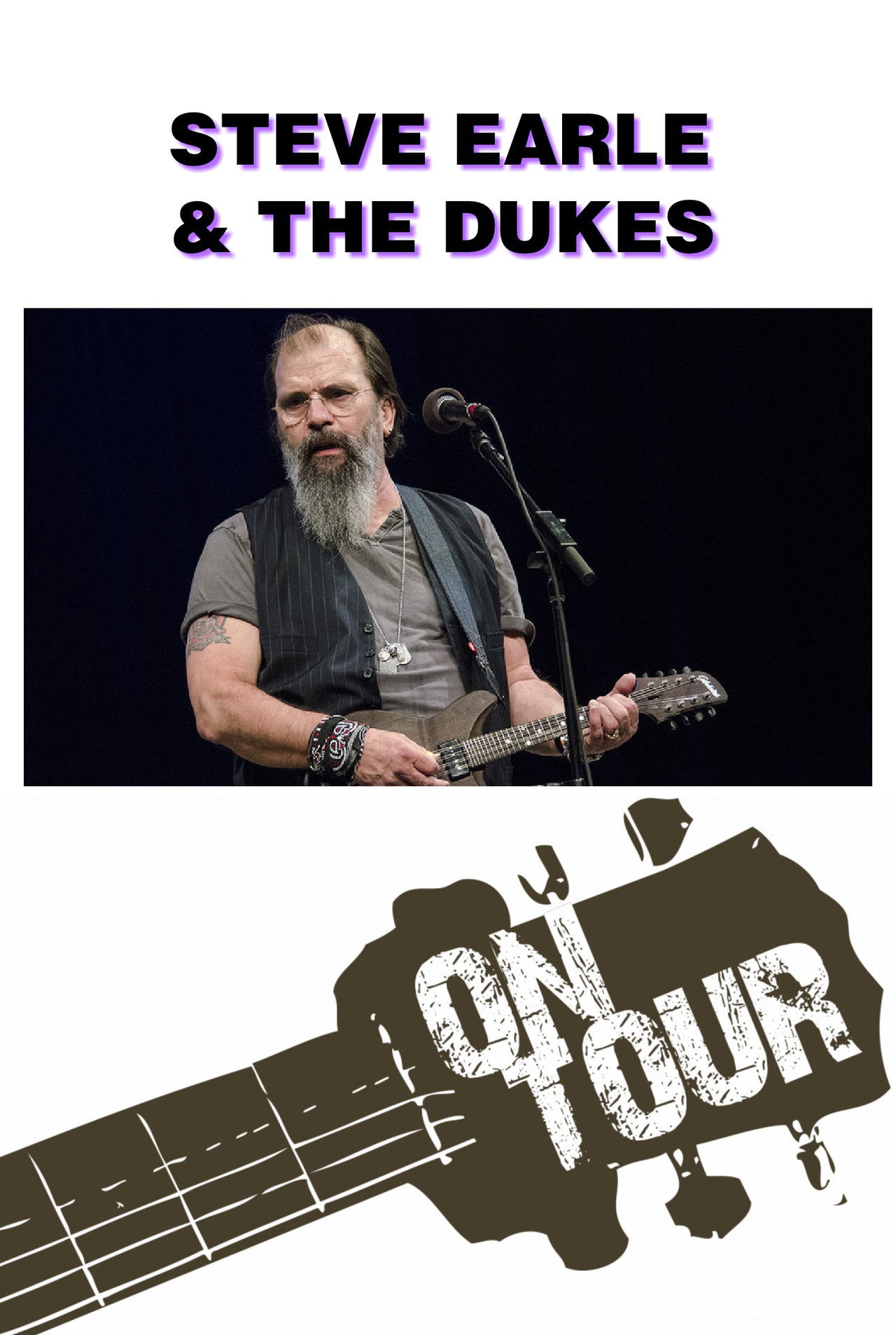 On Tour: Steve Earle & The Dukes Backdrop