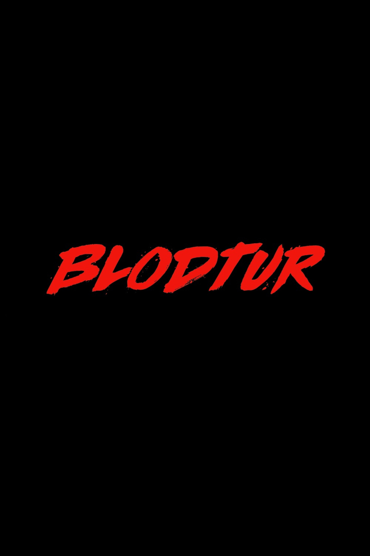 Bloodride affisch