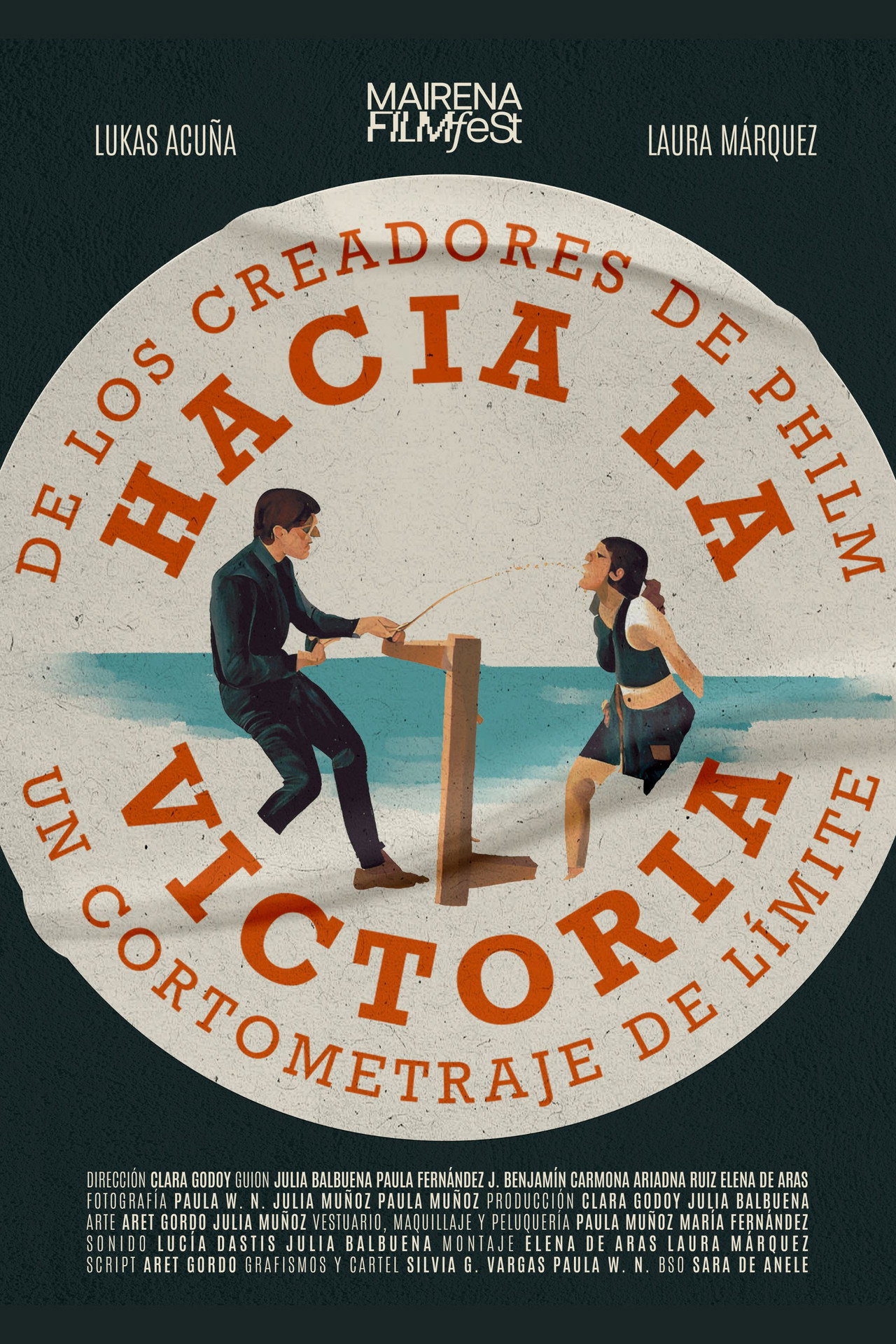 Hacia la Victoria filmaffisch