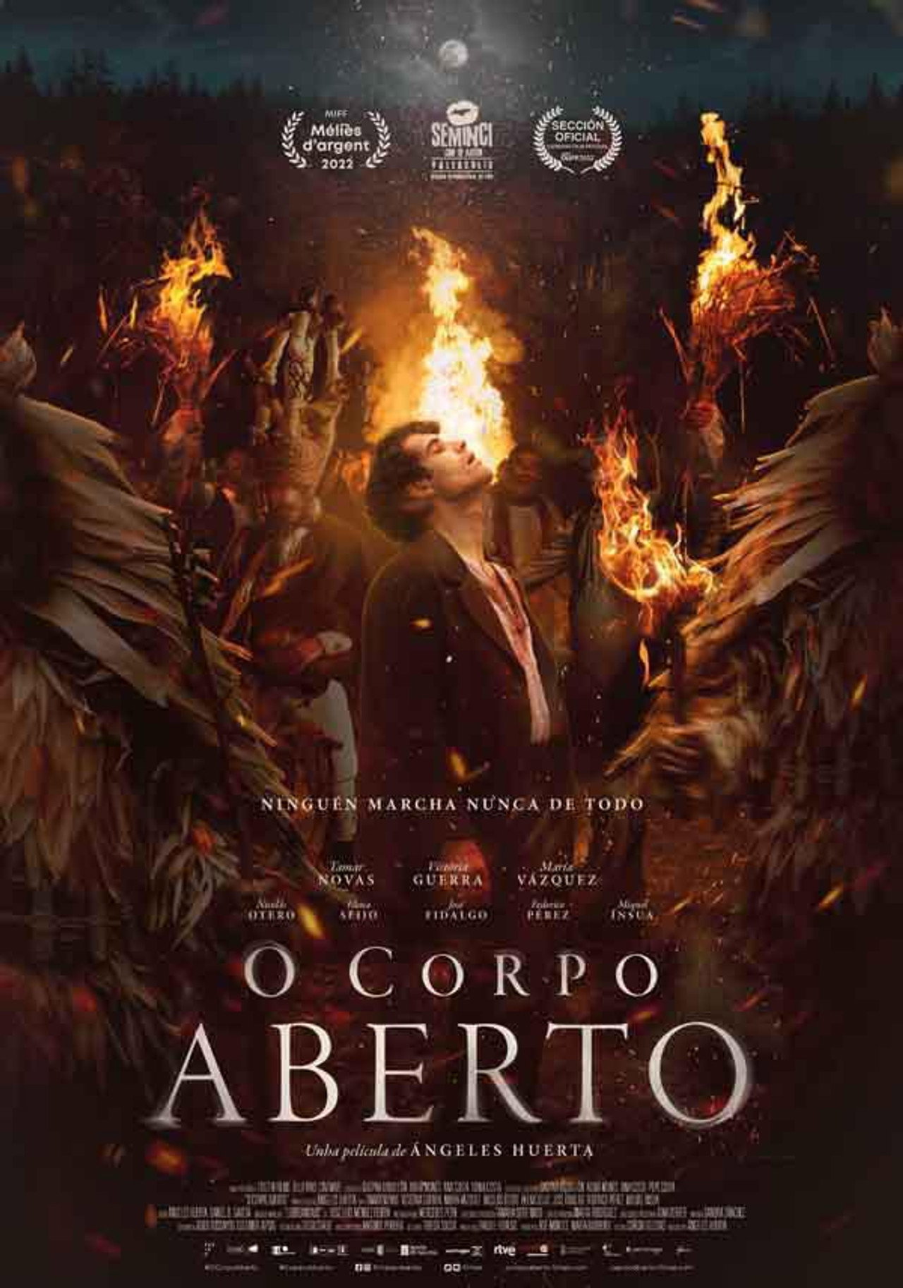 O Corpo Aberto filmaffisch