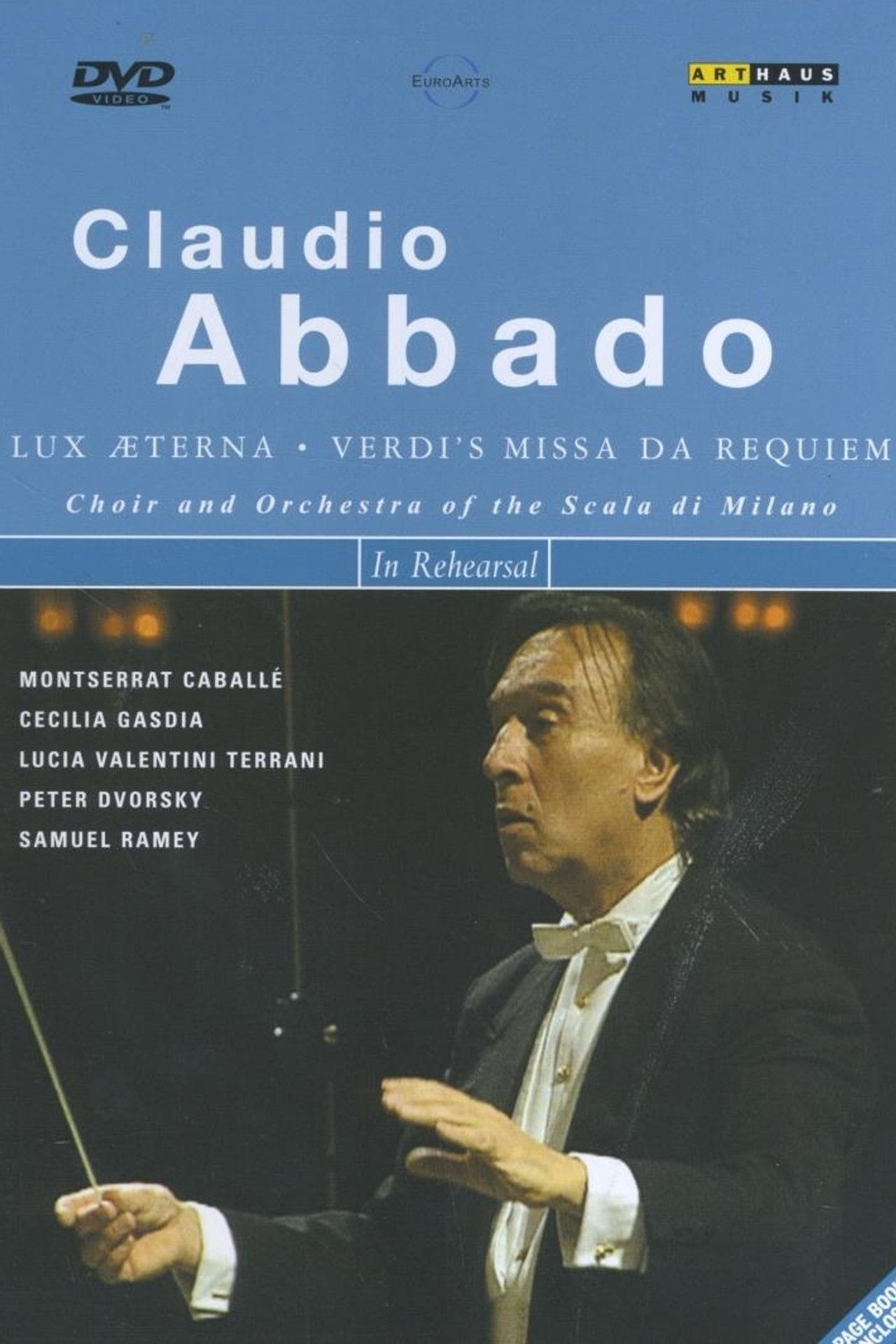 Claudio Abbado in Rehearsal: Verdi: Missa Da Requiem Backdrop