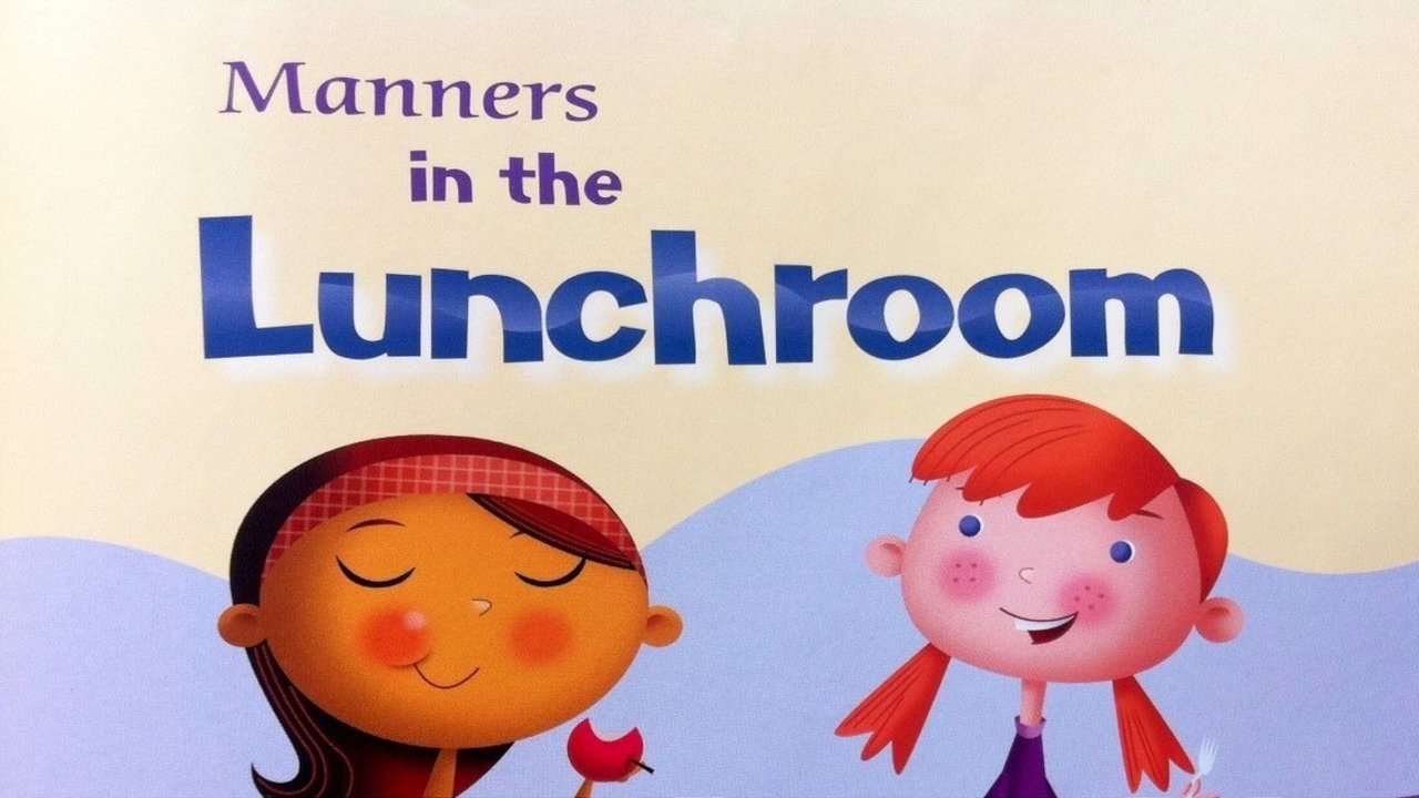 Lunchroom Manners Backdrop Image