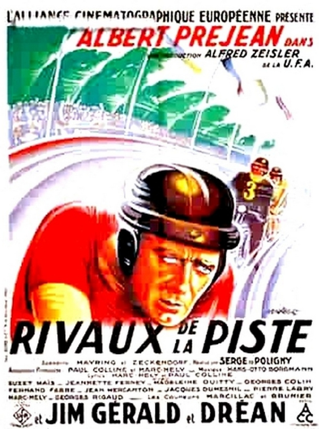 Rivaux de la piste filmaffisch