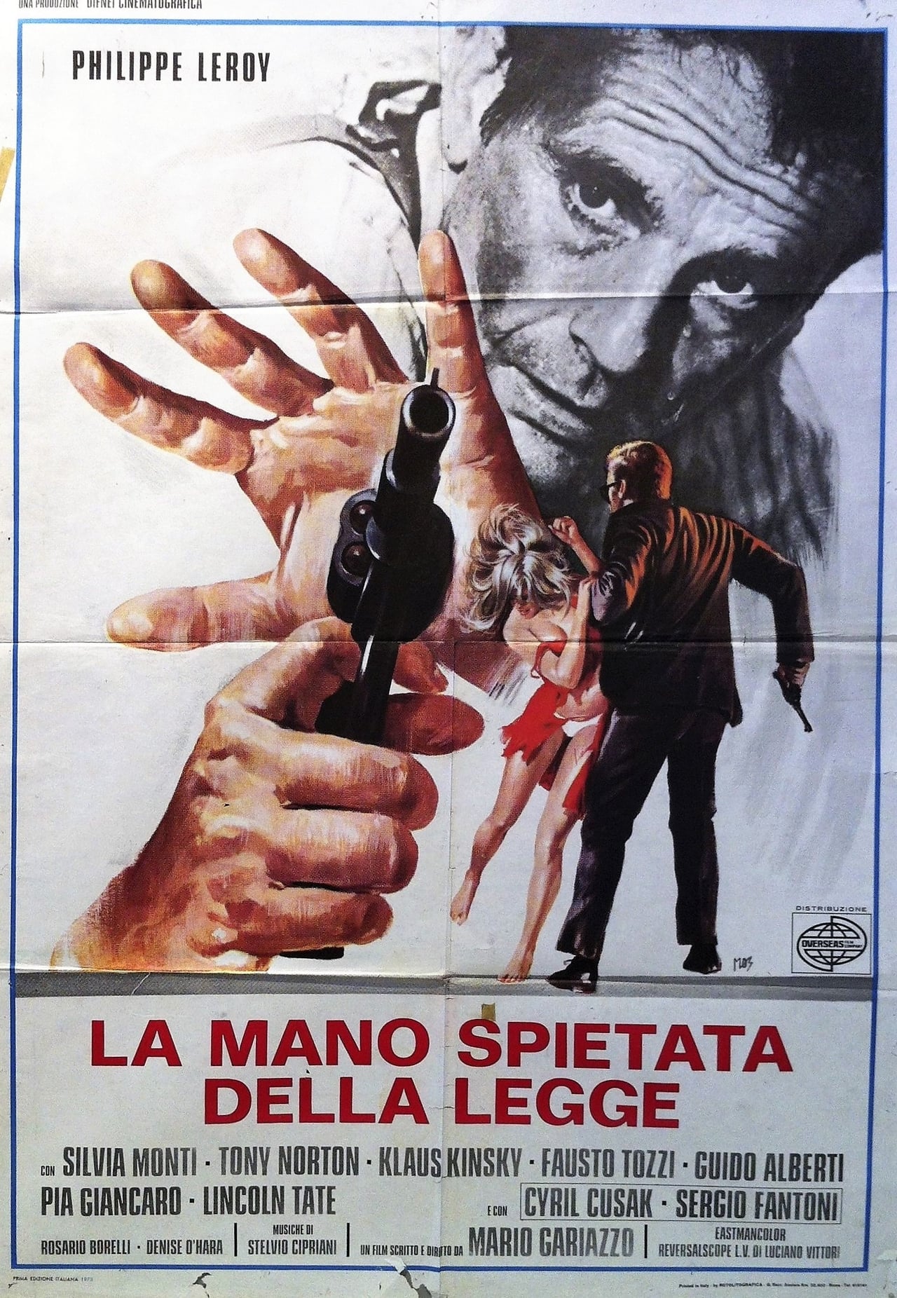 La mano spietata della legge filmaffisch