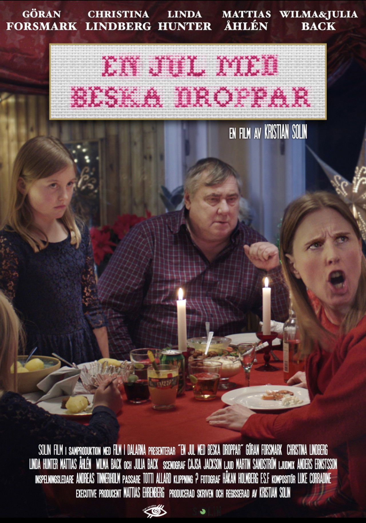 En jul med beska droppar Backdrop