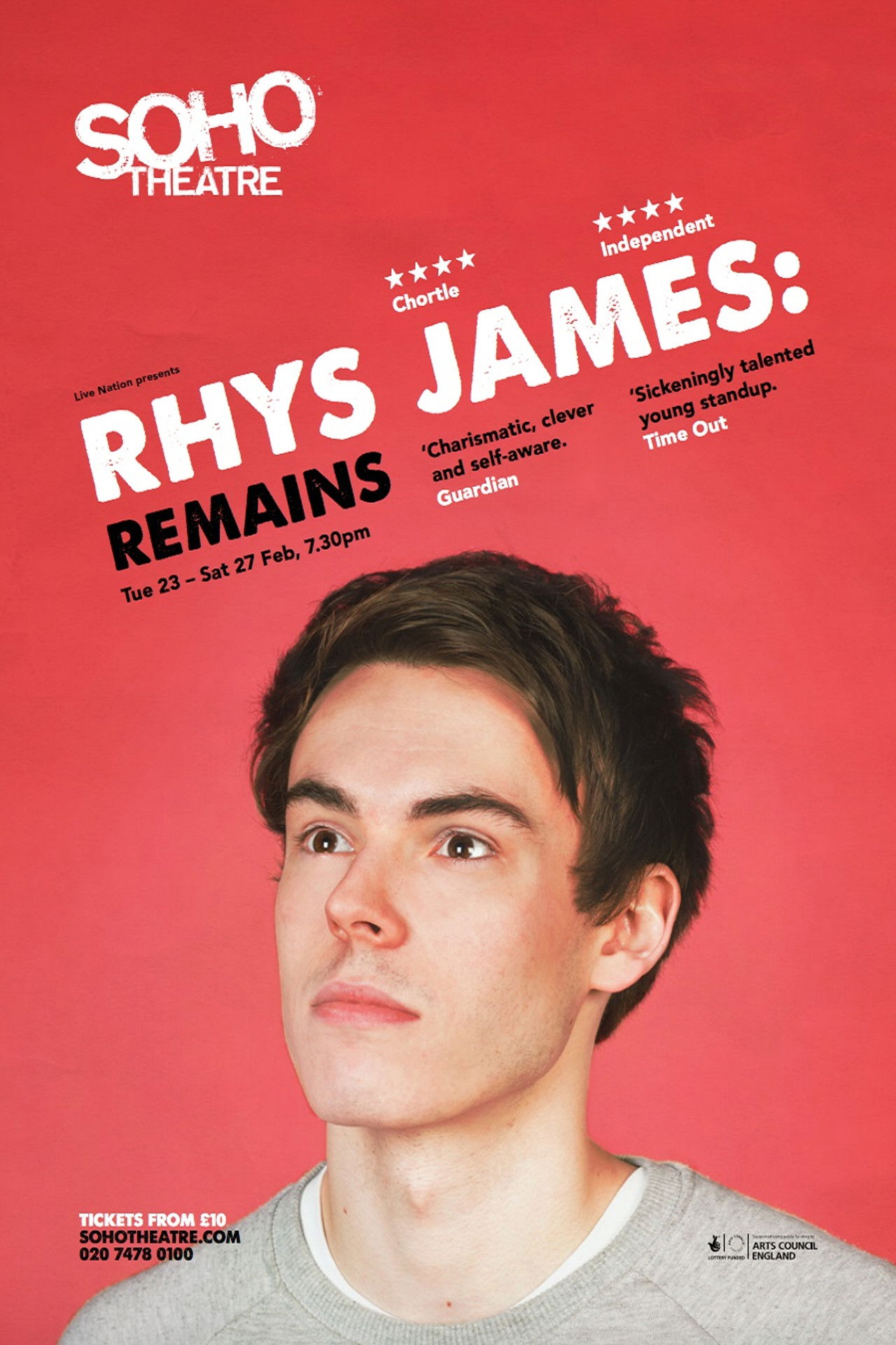 Rhys James: REMAINS Backdrop