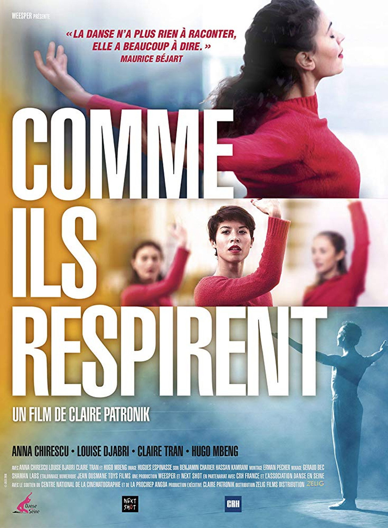 Comme ils respirent filmaffisch