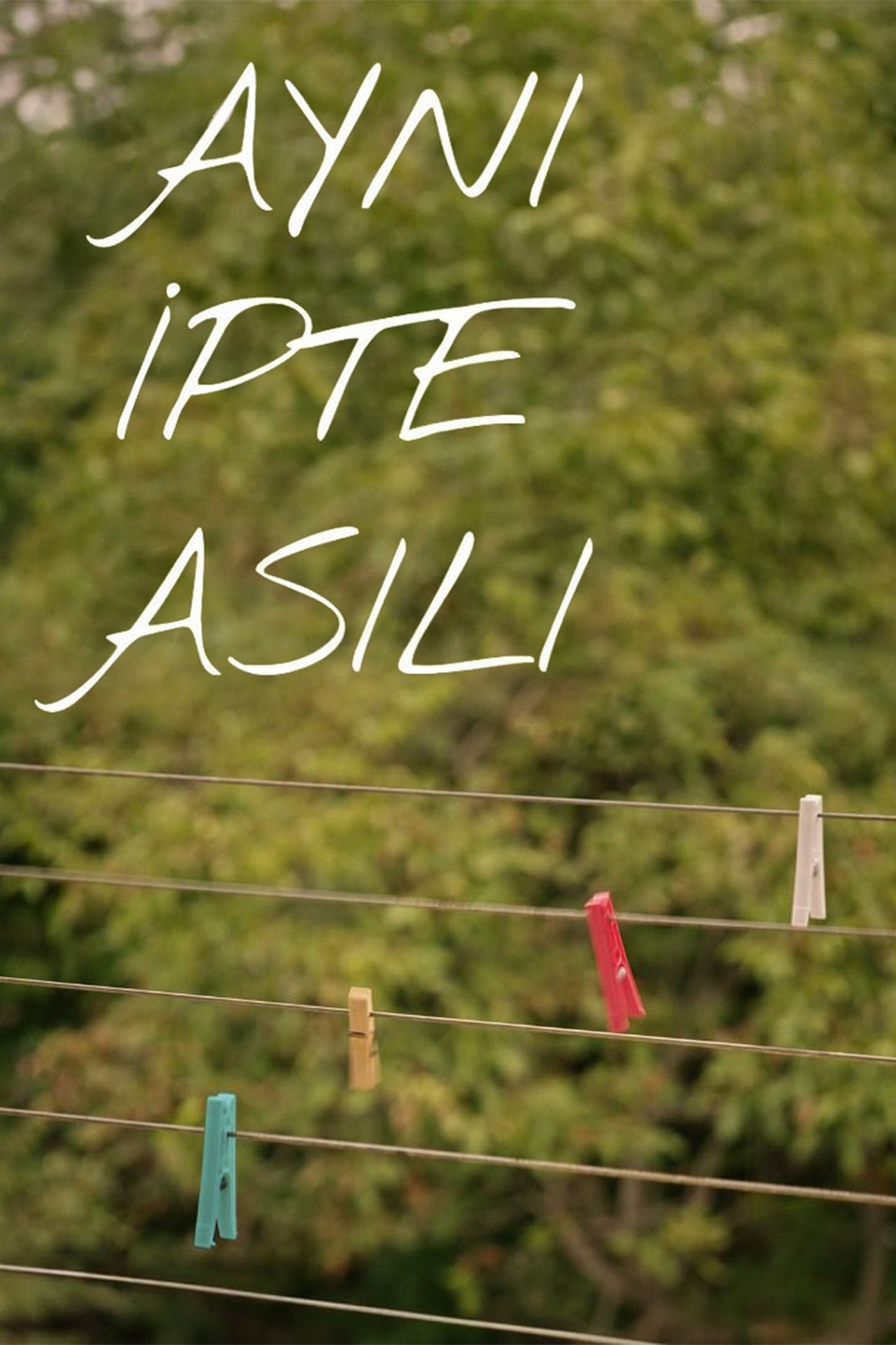 Aynı İpte Asılı poster