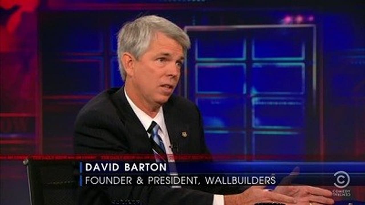 The Daily Show - Season 16 Episode 59 : David Barton