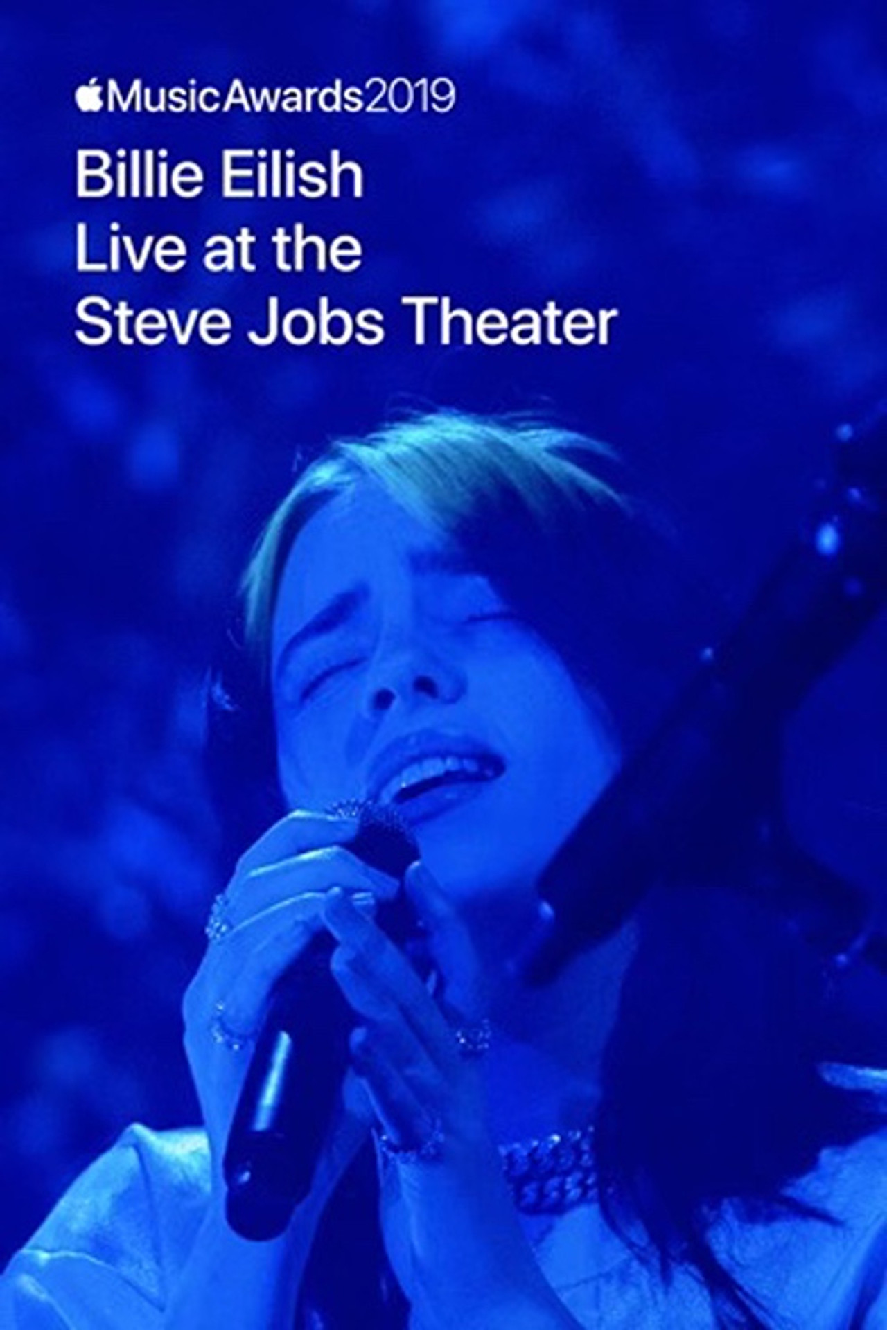 Apple Music Awards 2019: Billie Eilish Live at the Steve Jobs Theater Backdrop