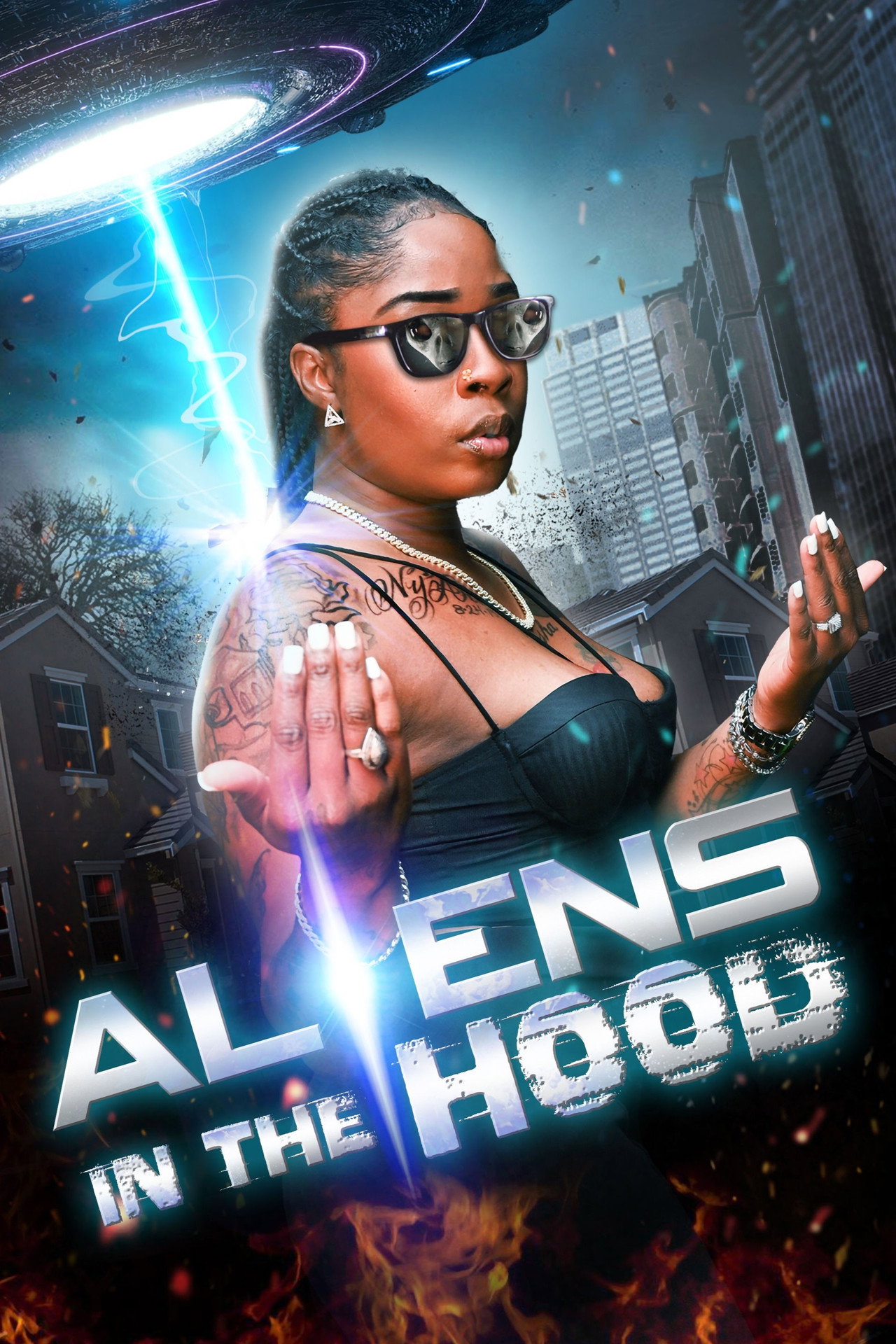 Aliens in the Hood filmaffisch