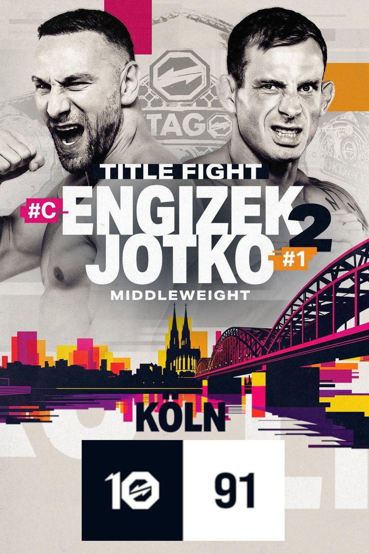 OKTAGON 91: Engizek vs. Jotko 2 filmaffisch