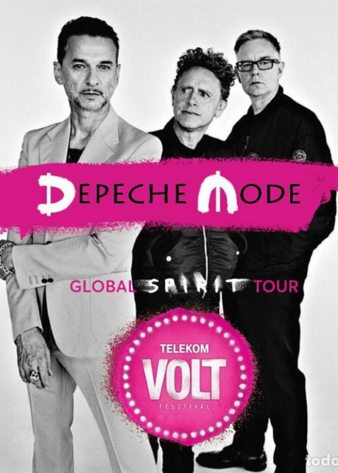 Depeche Mode VOLT Festival, Sopron, Hungary 2018 filmaffisch