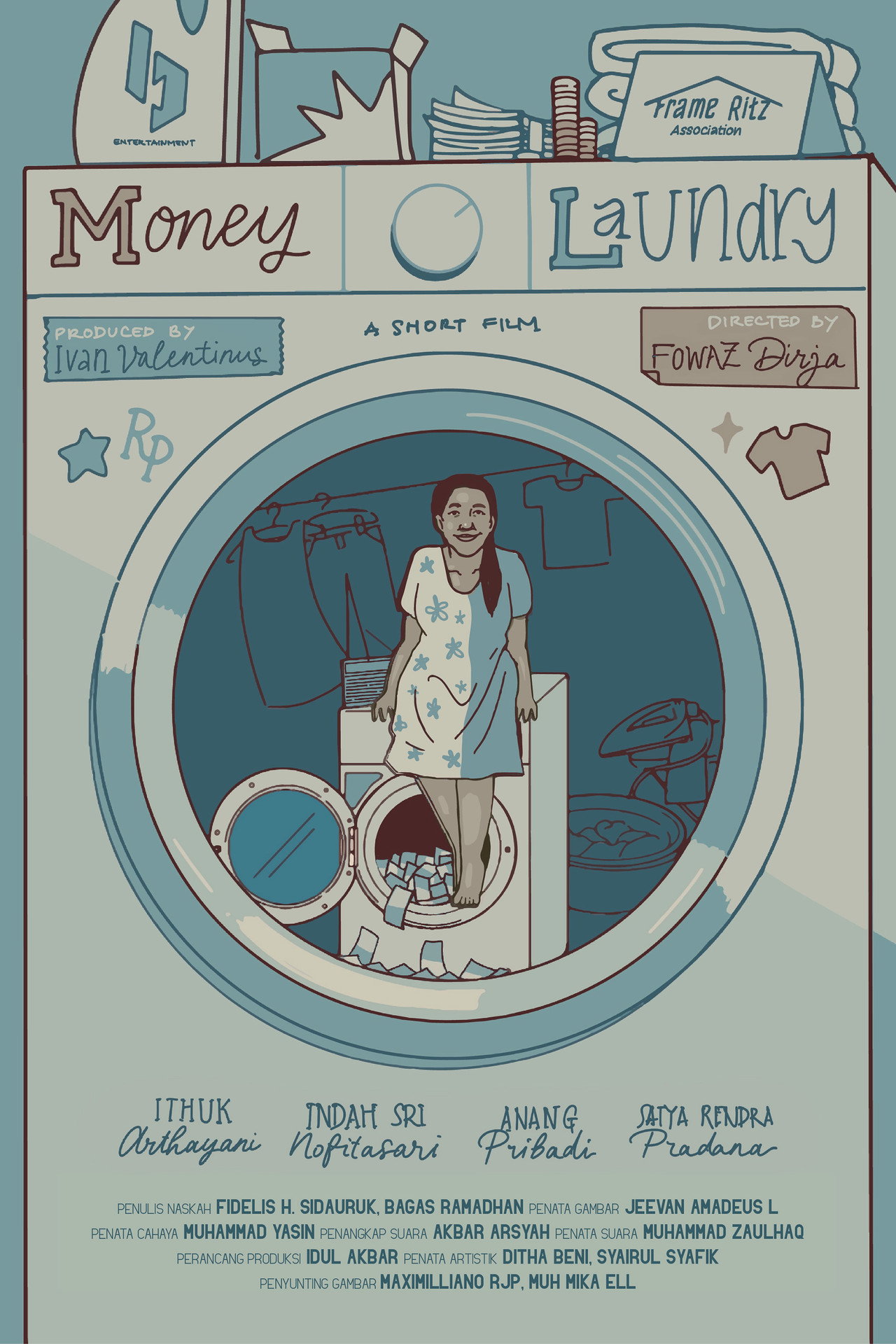 Money Laundry Backdrop