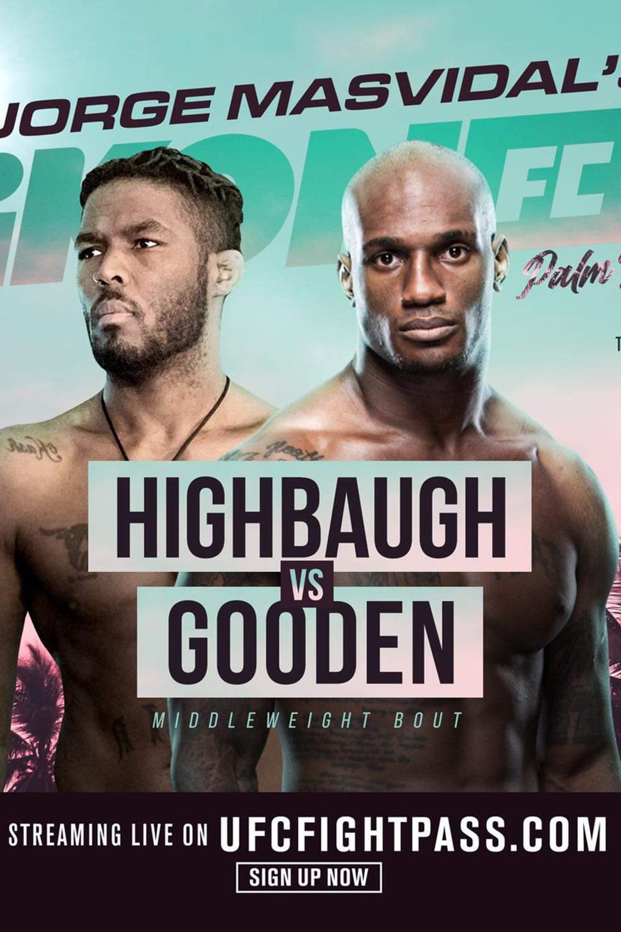 Jorge Masvidal's iKON FC 1: Highbaugh vs. Gooden Backdrop