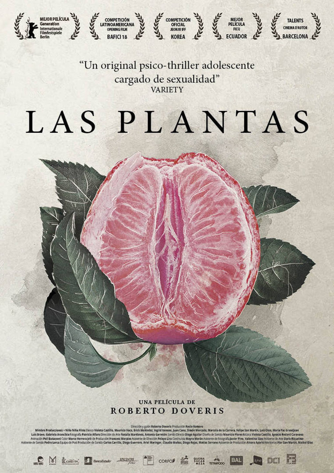 Las plantas filmaffisch