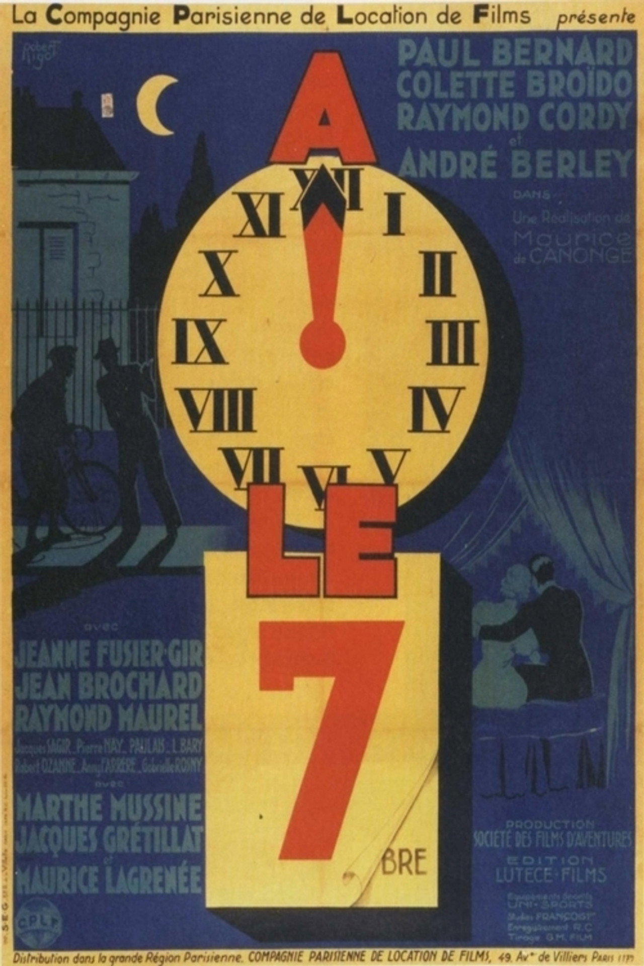 À minuit, le 7