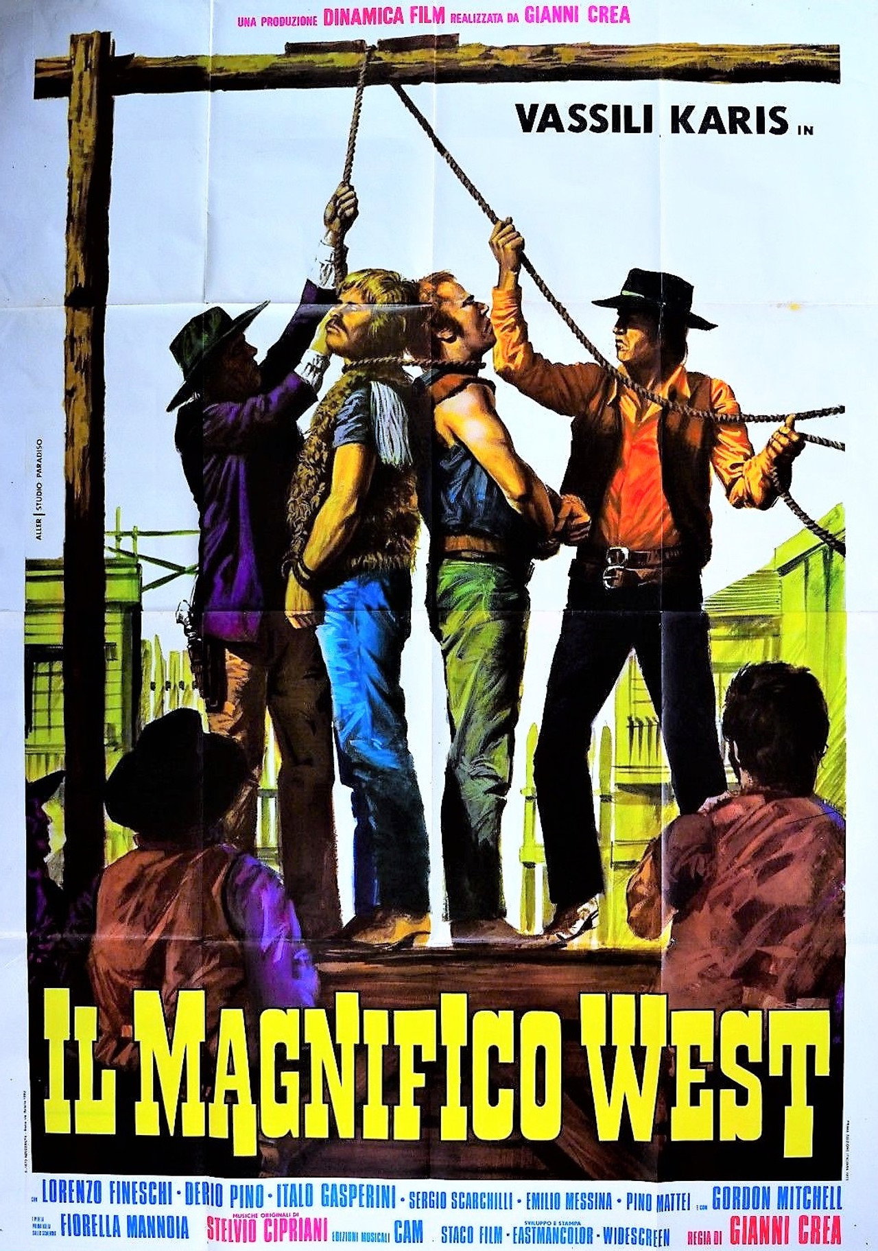 Il magnifico west filmaffisch