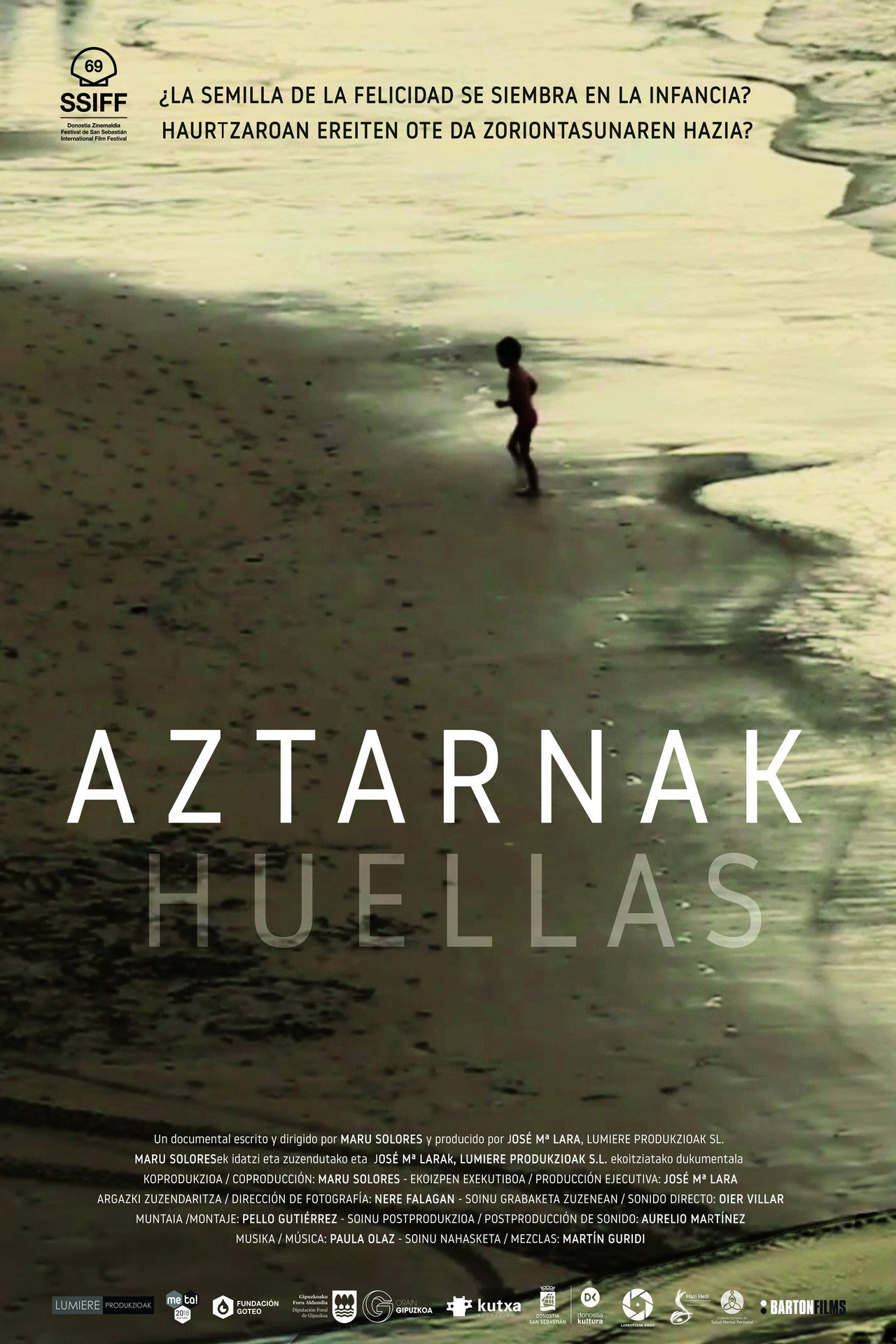 Aztarnak - Huellas filmaffisch