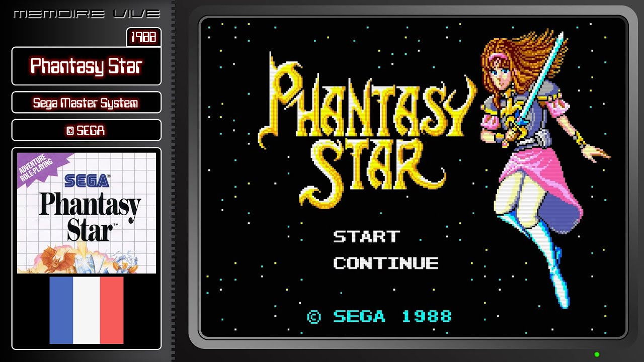 Mémoire Vive 2.0 — Phantasy Star