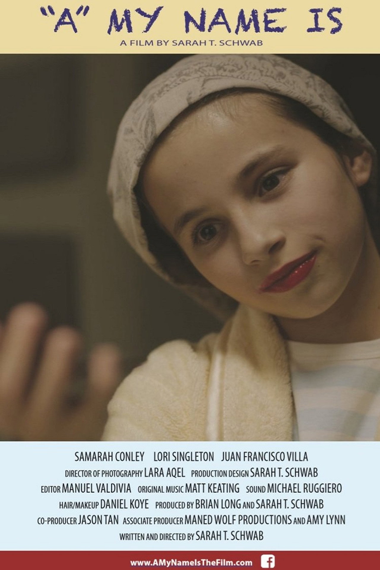 ‘A’ My Name Is filmaffisch