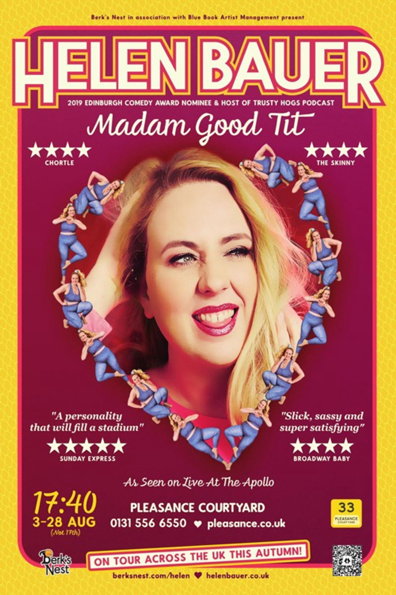 Helen Bauer: Madam Good Tit Backdrop