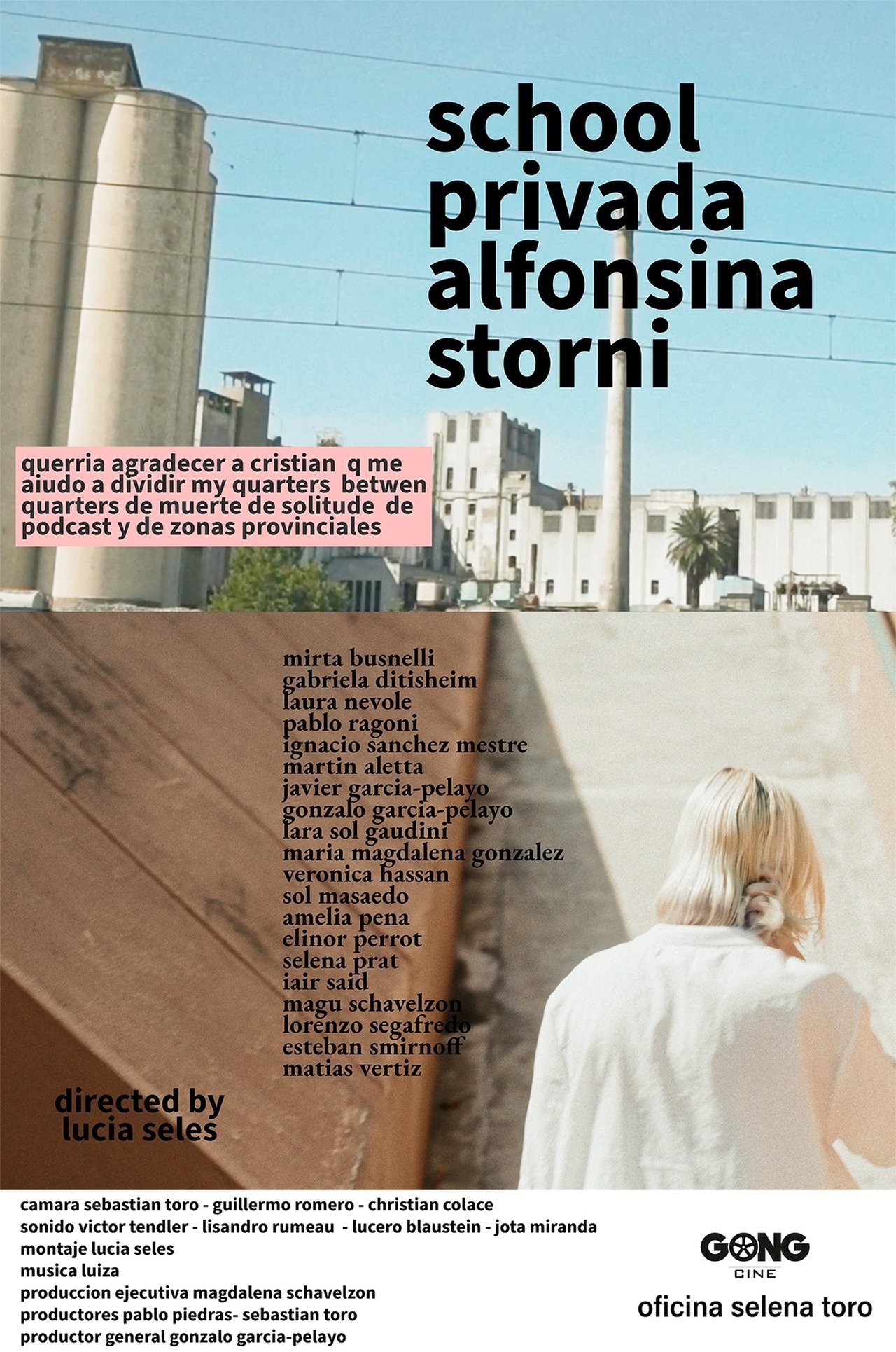 School Privada Alfonsina Storni poster